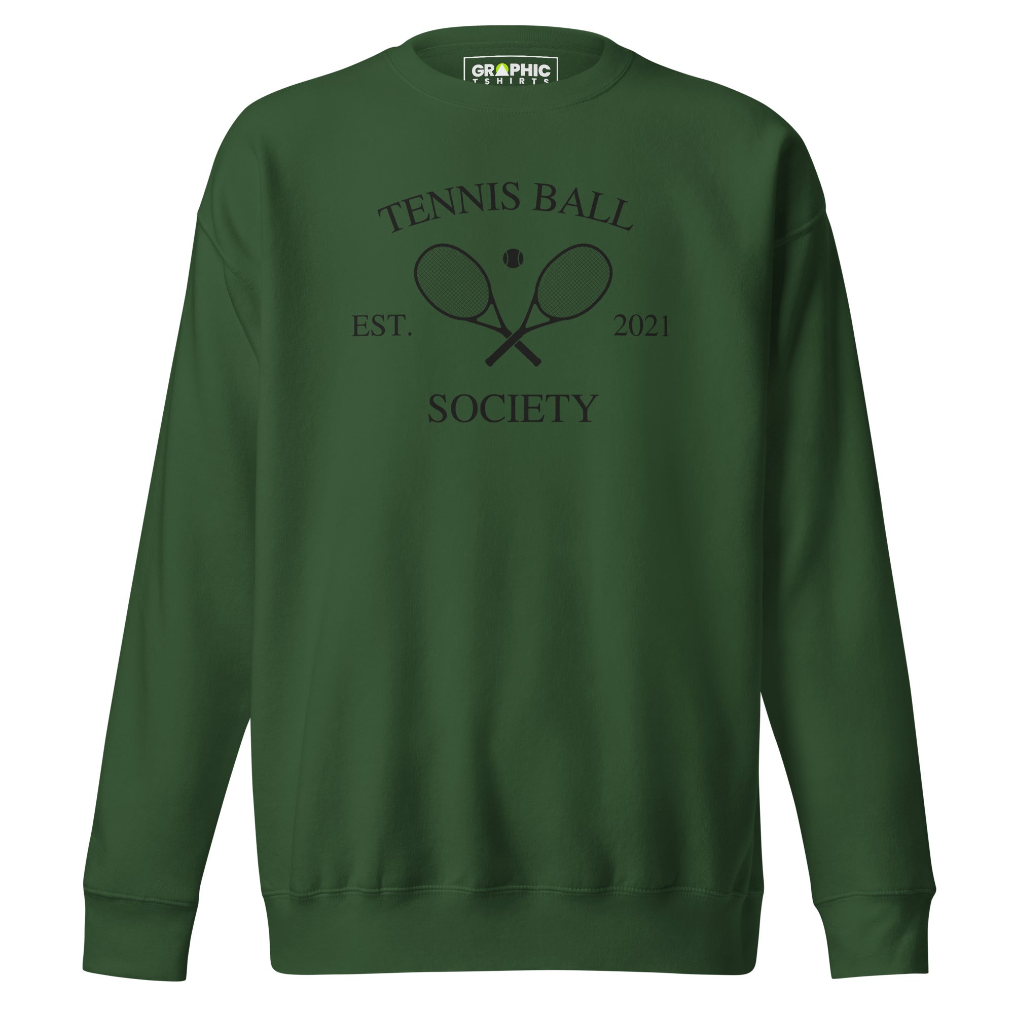 Unisex Premium Sweatshirt - Tennis Ball Society - GRAPHIC T-SHIRTS