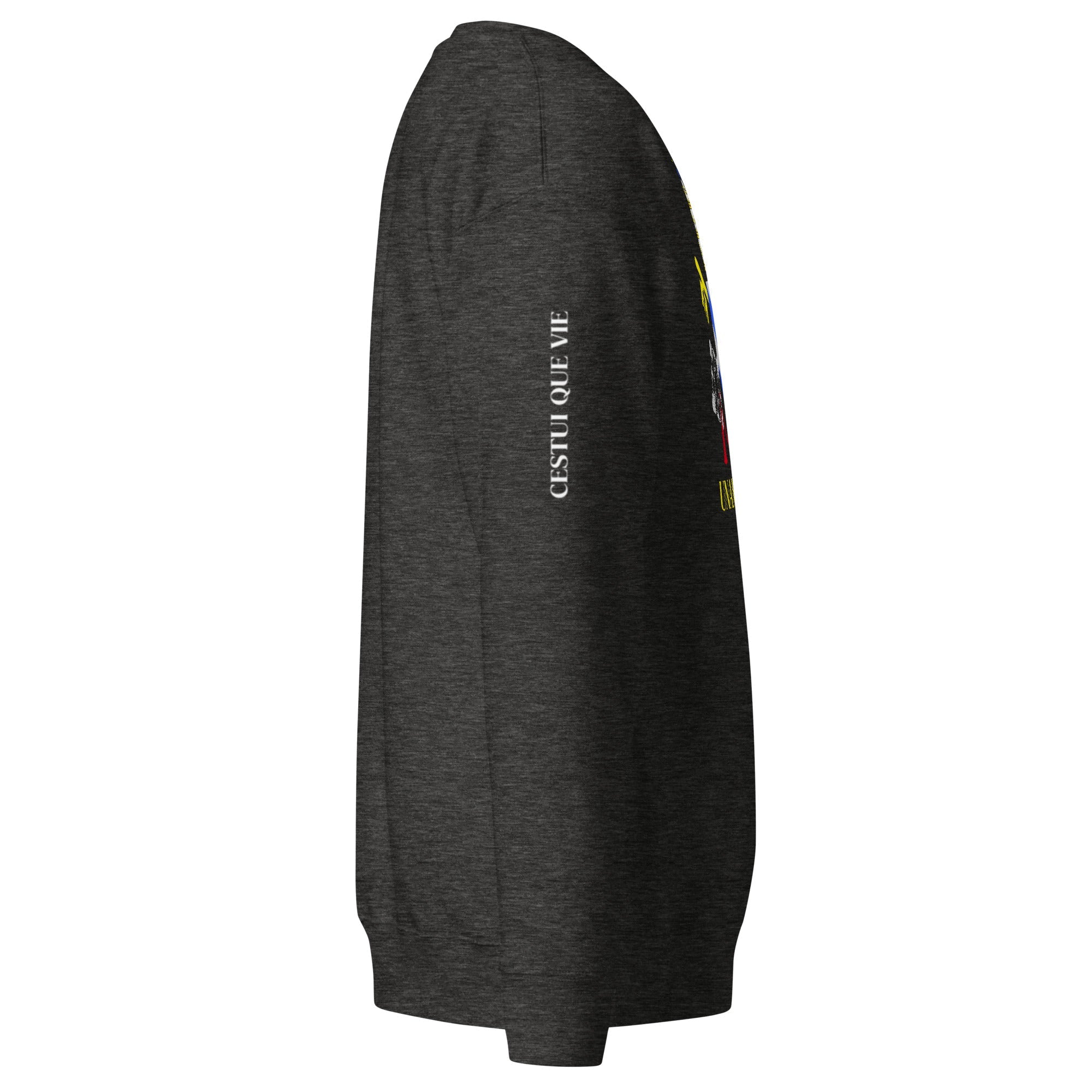 Unisex Premium Sweatshirt - Unam Sanctam Cestui Que Vie - GRAPHIC T-SHIRTS