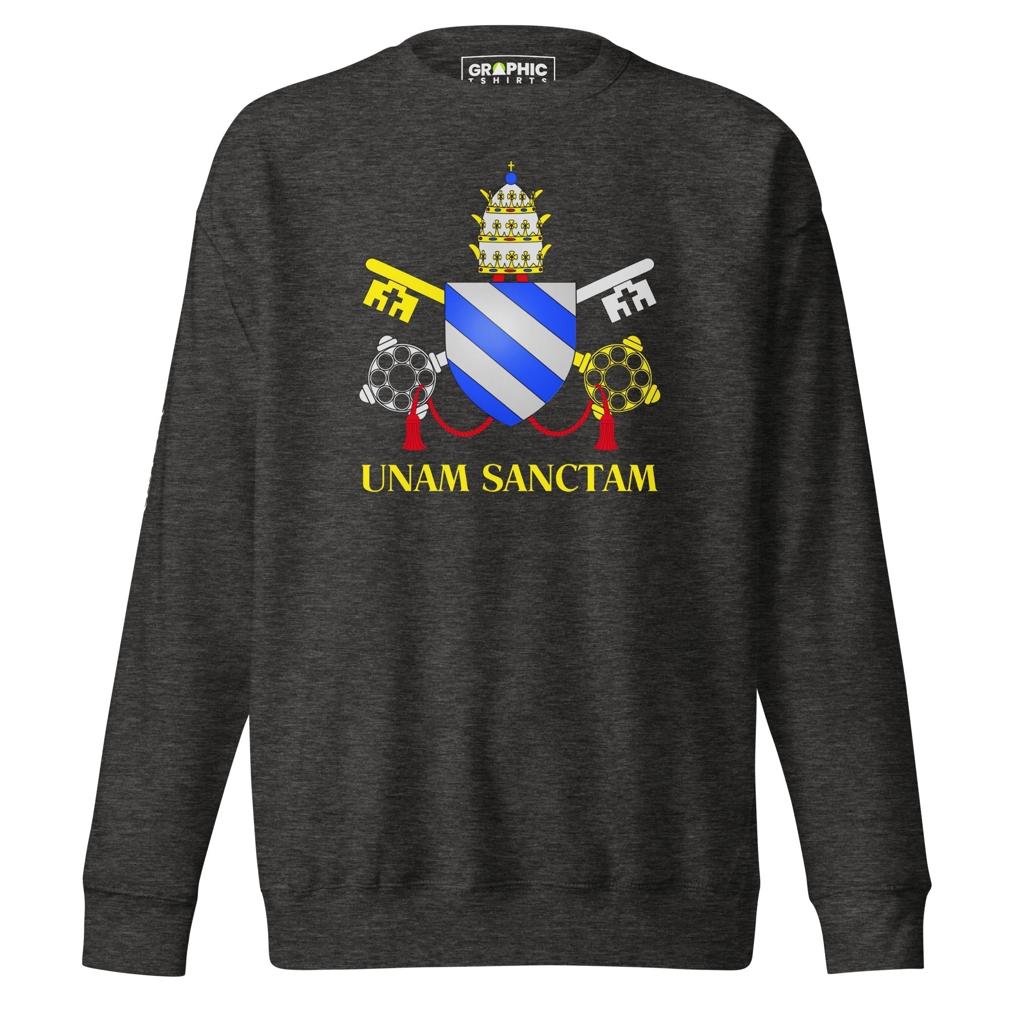 Unisex Premium Sweatshirt - Unam Sanctam Cestui Que Vie - GRAPHIC T-SHIRTS