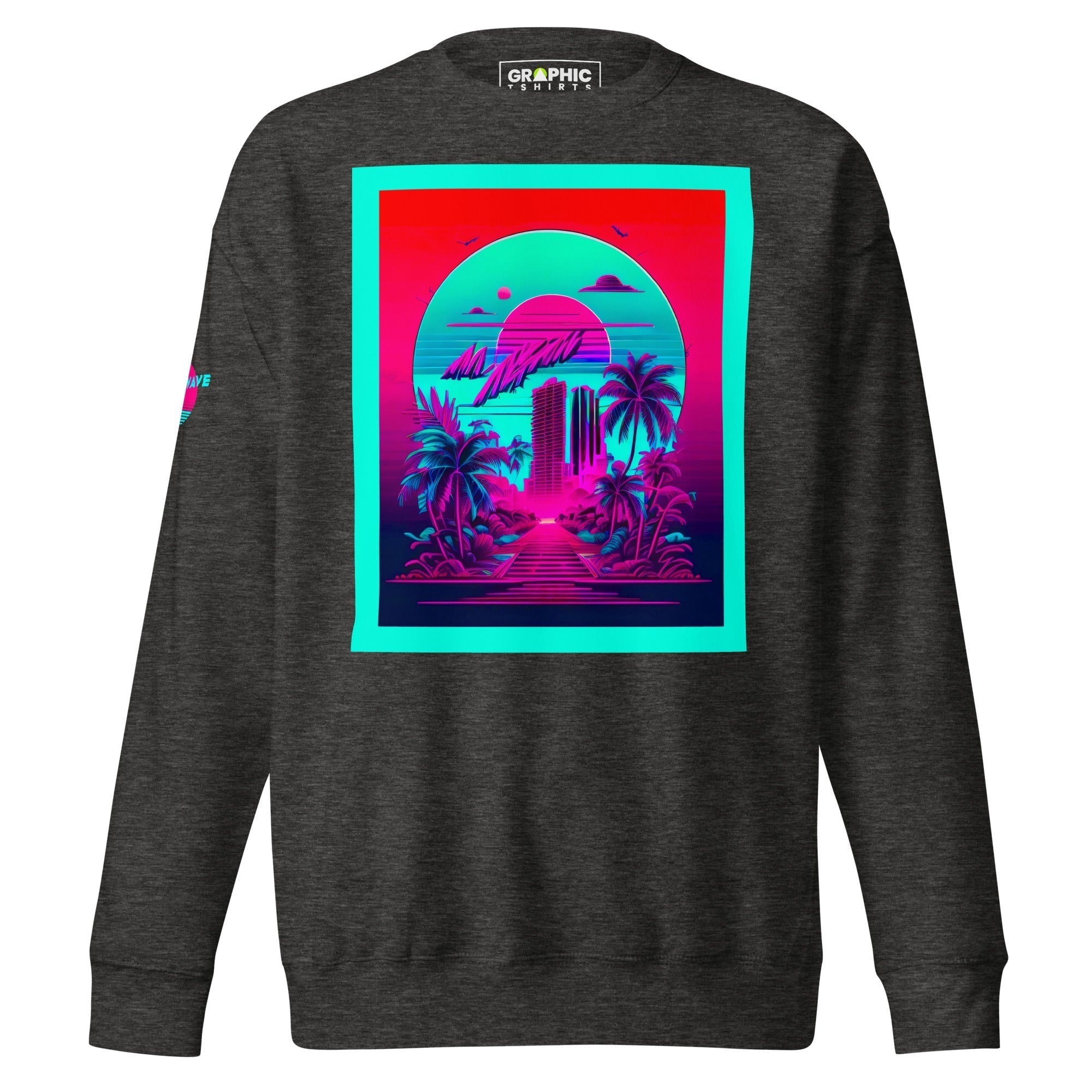 Unisex Premium Sweatshirt - Vaporwave Series v.1 - GRAPHIC T-SHIRTS