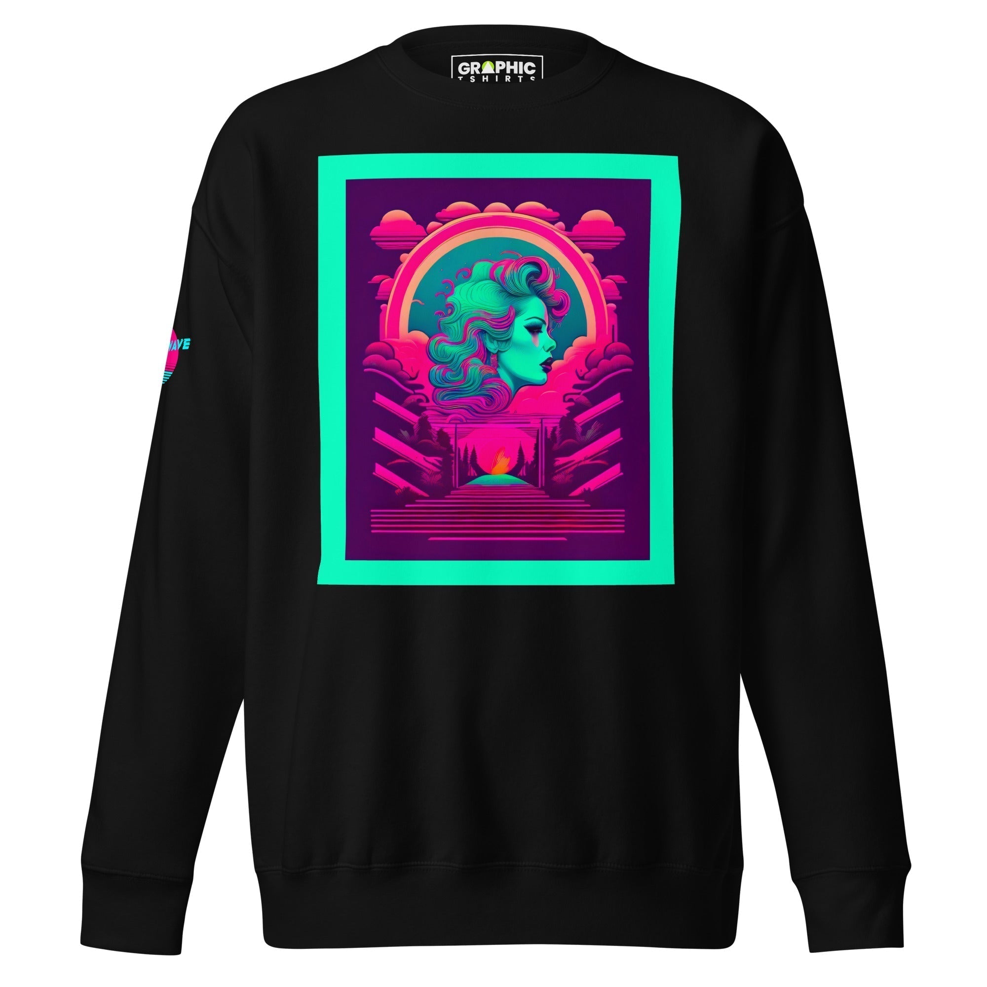 Unisex Premium Sweatshirt - Vaporwave Series v.11 - GRAPHIC T-SHIRTS