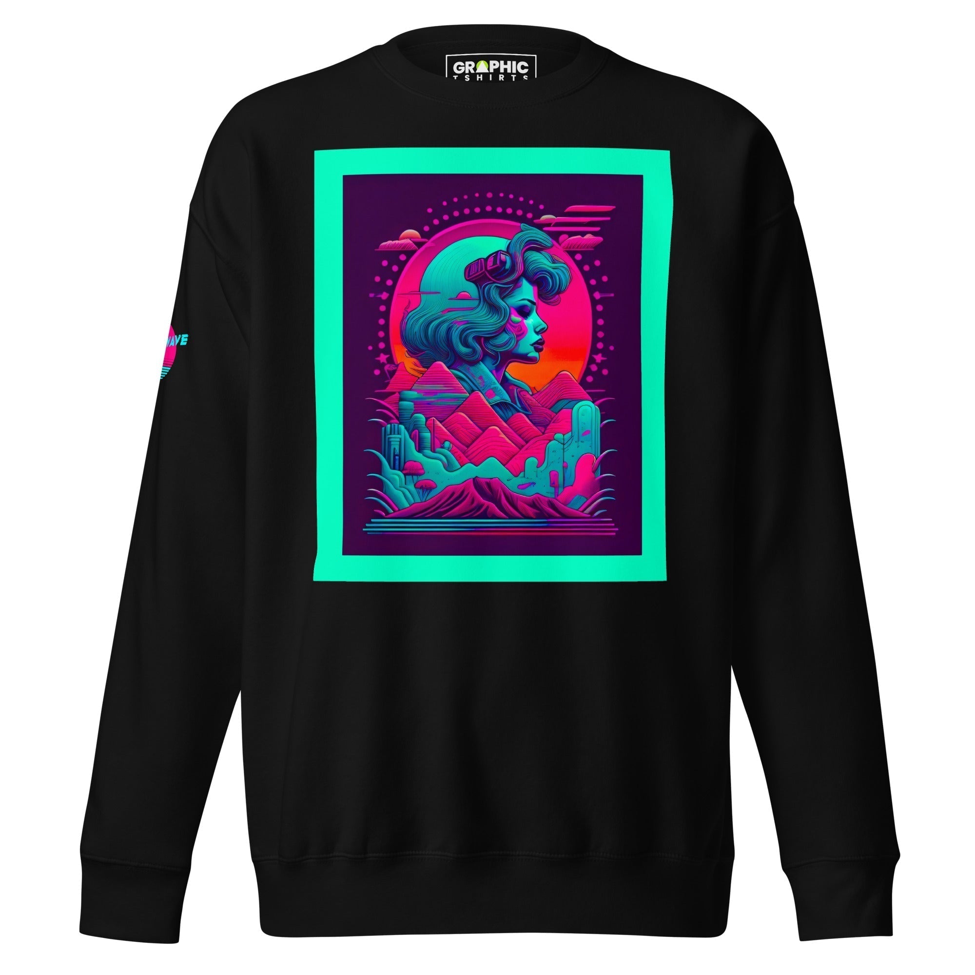 Unisex Premium Sweatshirt - Vaporwave Series v.16 - GRAPHIC T-SHIRTS