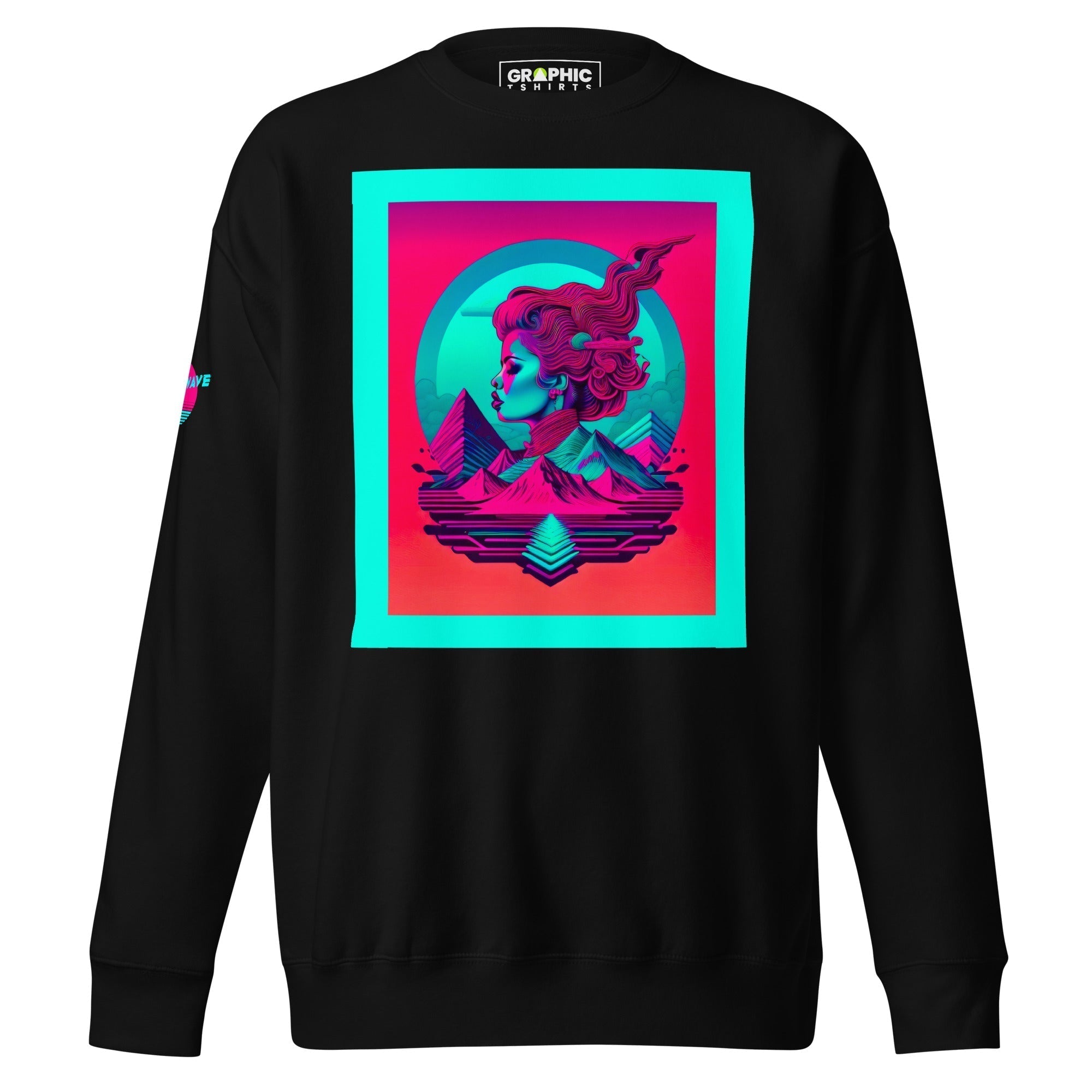 Unisex Premium Sweatshirt - Vaporwave Series v.18 - GRAPHIC T-SHIRTS
