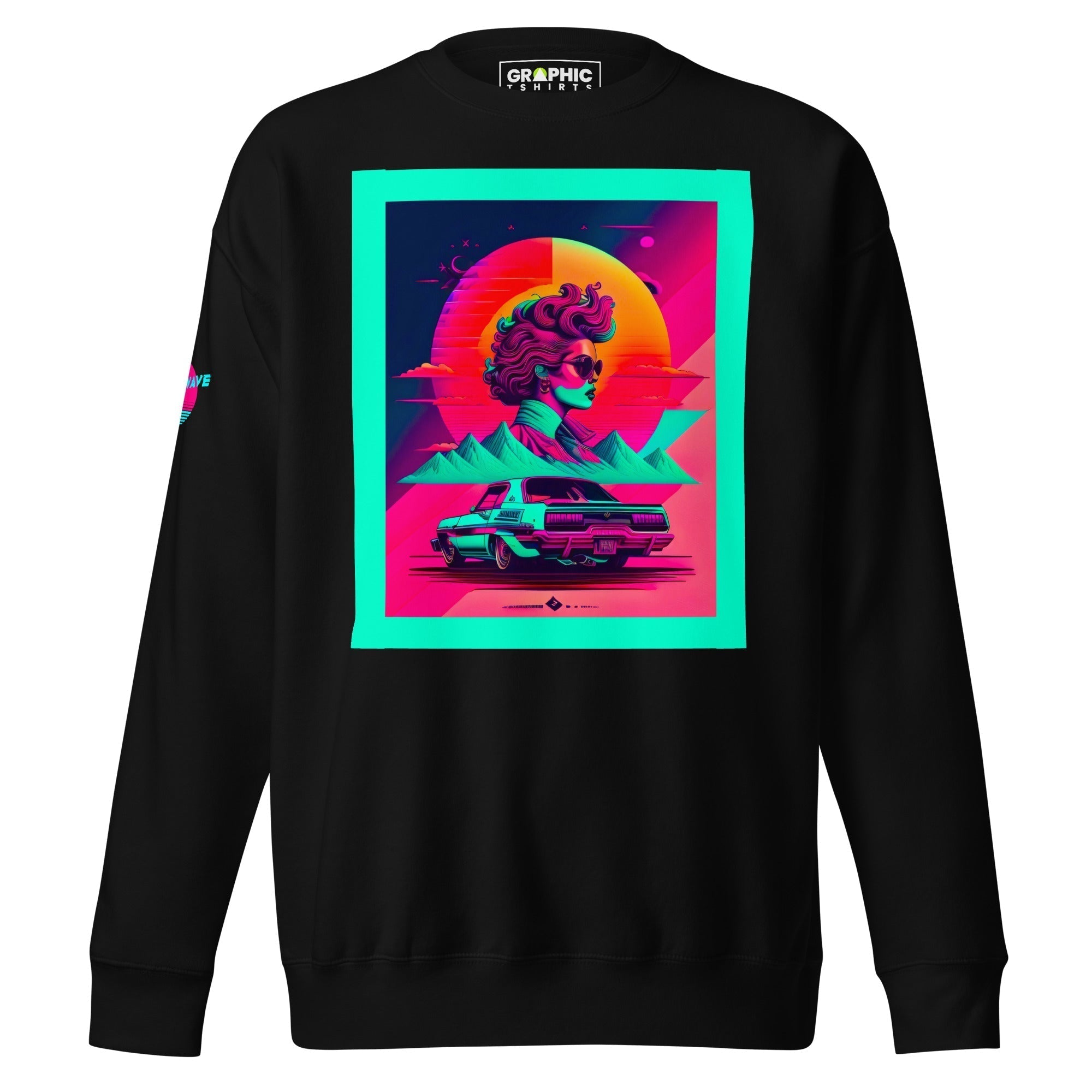 Unisex Premium Sweatshirt - Vaporwave Series v.20 - GRAPHIC T-SHIRTS