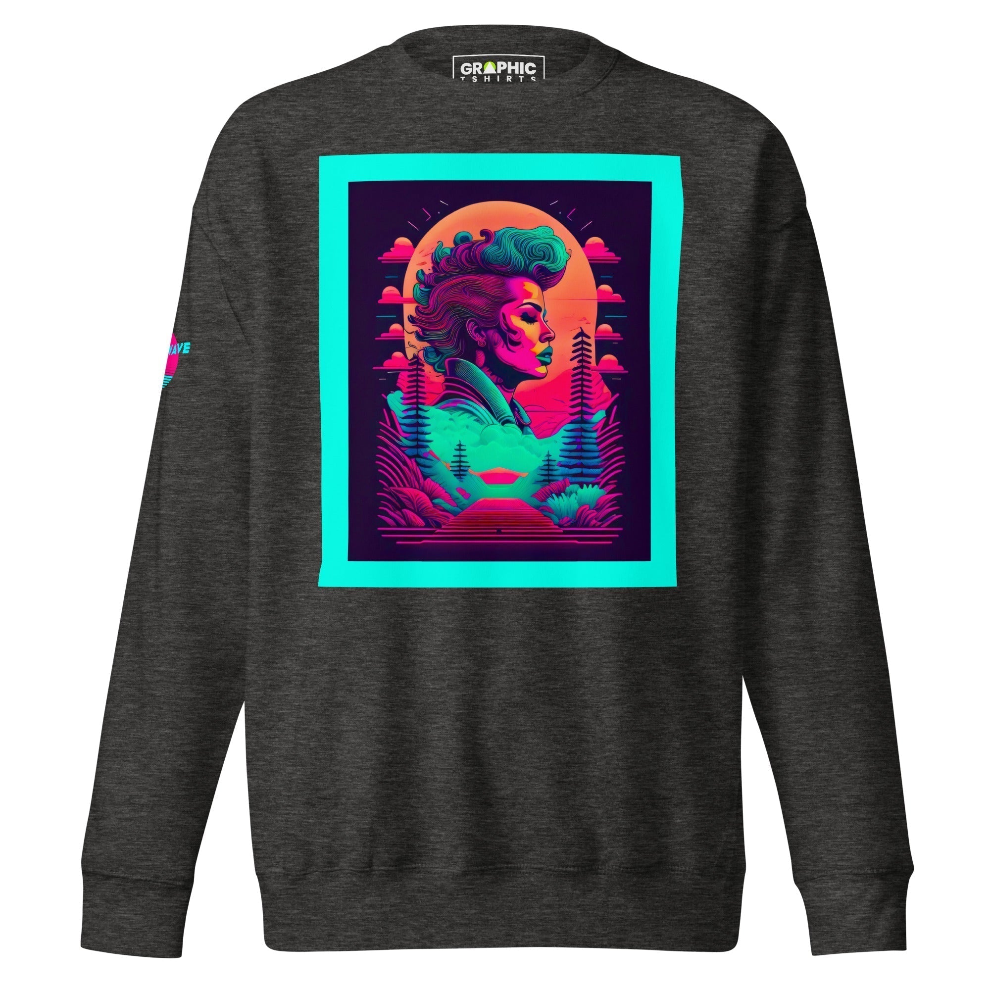 Unisex Premium Sweatshirt - Vaporwave Series v.22 - GRAPHIC T-SHIRTS