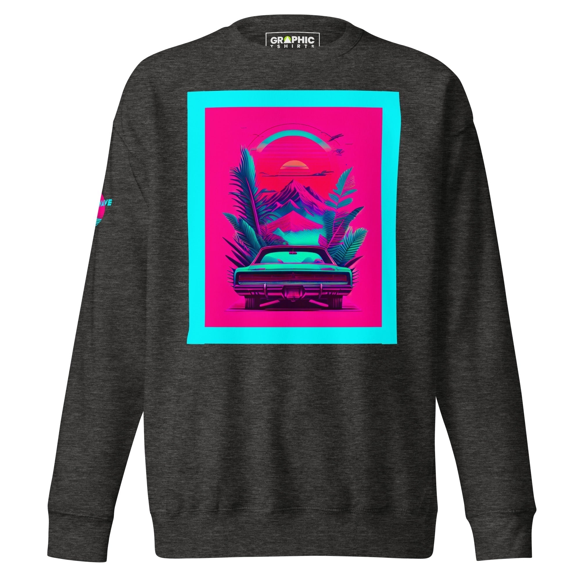 Unisex Premium Sweatshirt - Vaporwave Series v.23 - GRAPHIC T-SHIRTS