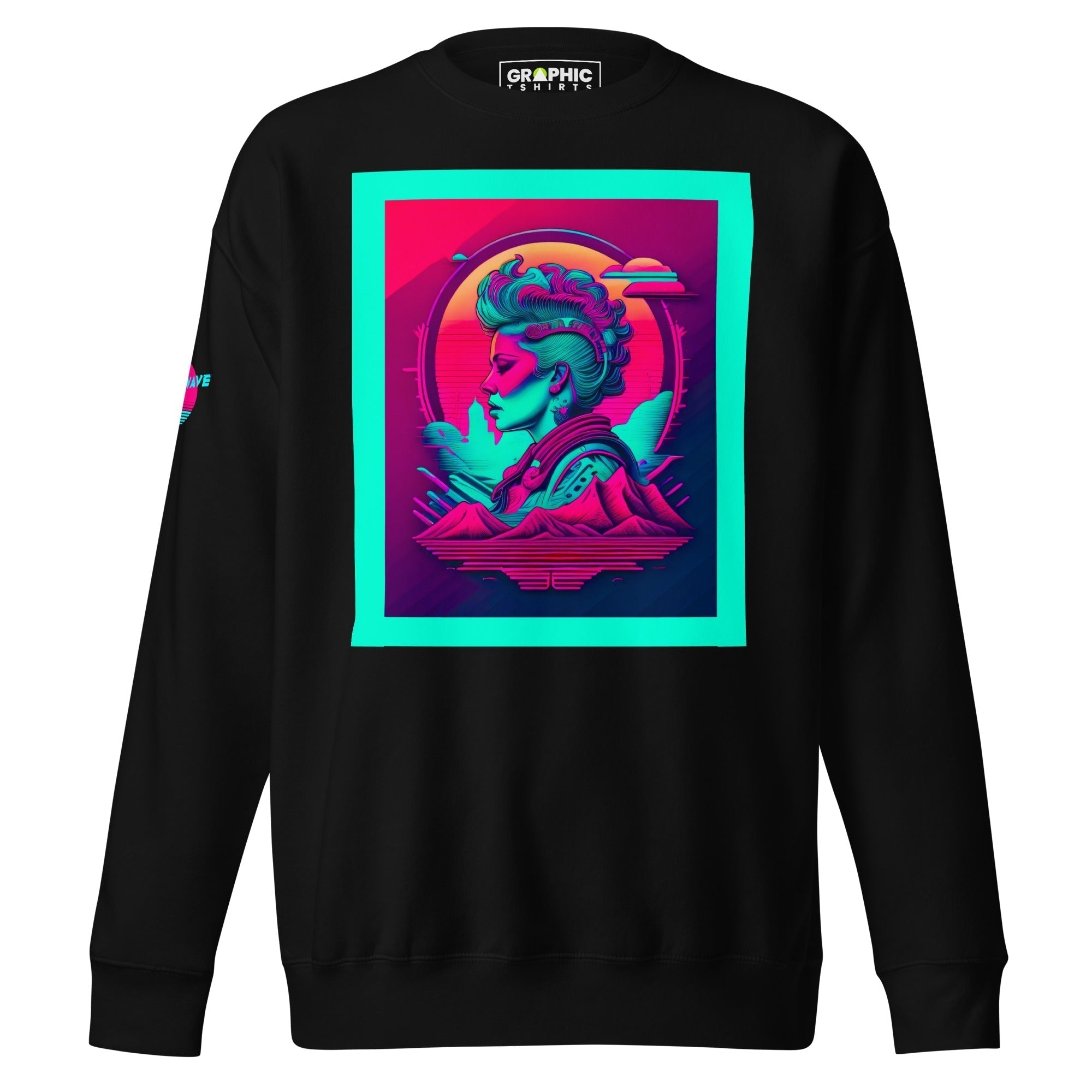 Unisex Premium Sweatshirt - Vaporwave Series v.24 - GRAPHIC T-SHIRTS