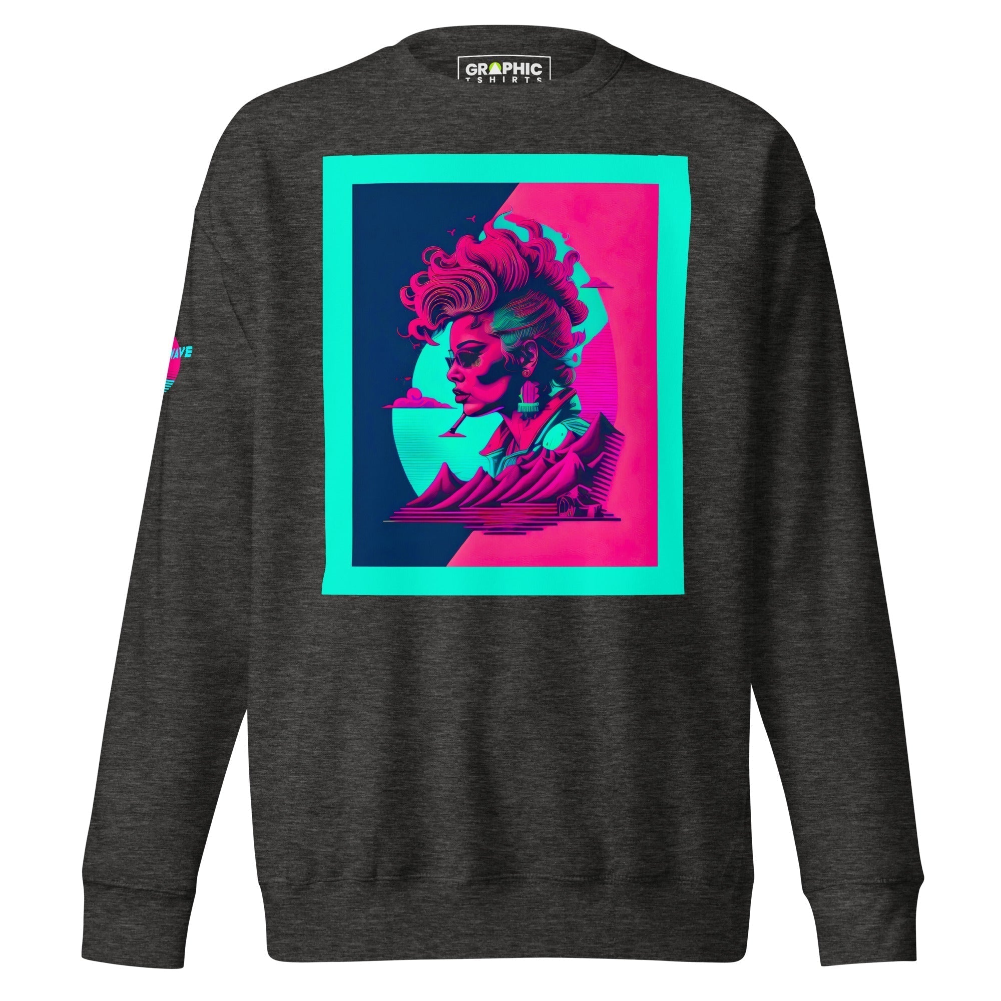 Unisex Premium Sweatshirt - Vaporwave Series v.27 - GRAPHIC T-SHIRTS