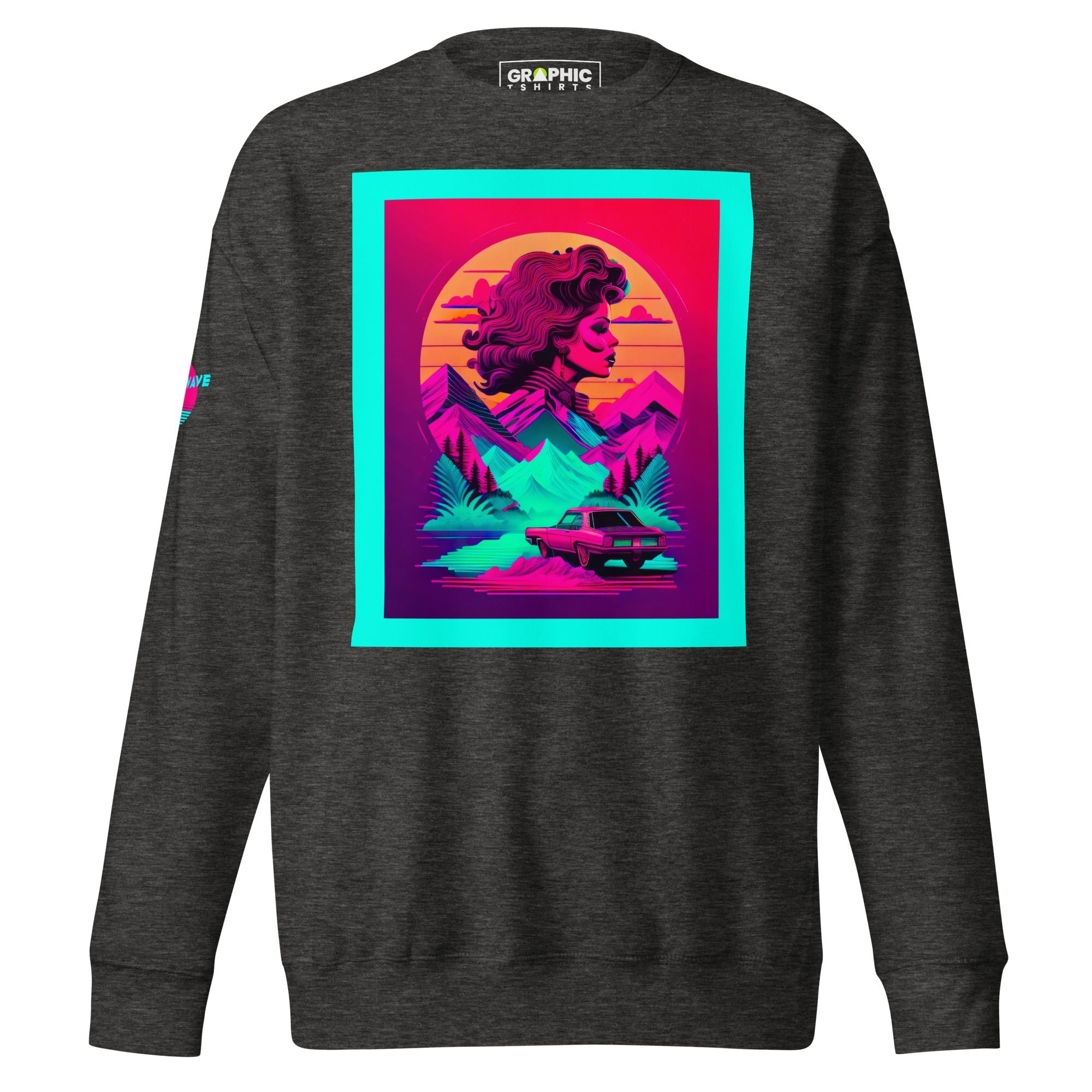 Unisex Premium Sweatshirt - Vaporwave Series v.29 - GRAPHIC T-SHIRTS