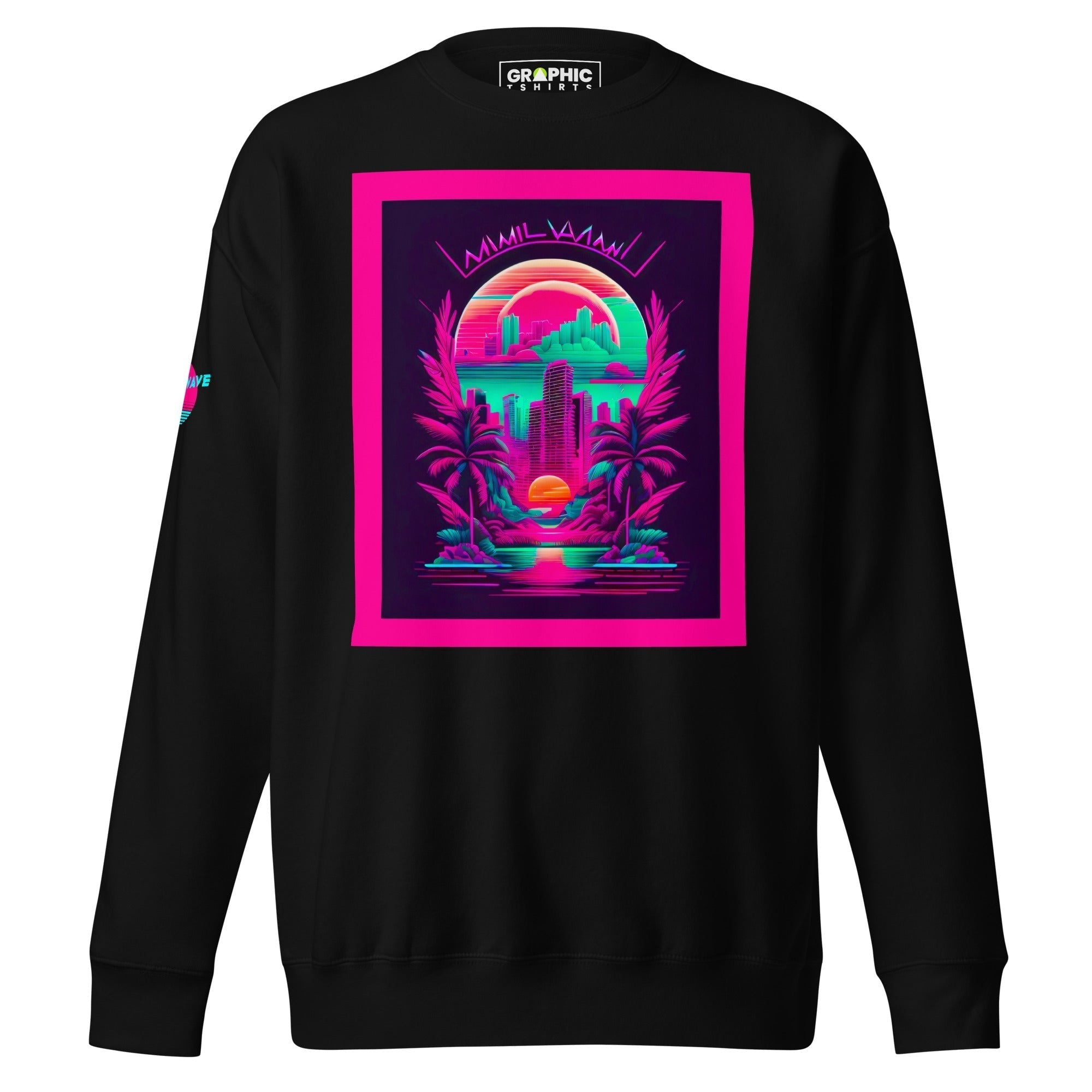 Unisex Premium Sweatshirt - Vaporwave Series v.5 - GRAPHIC T-SHIRTS