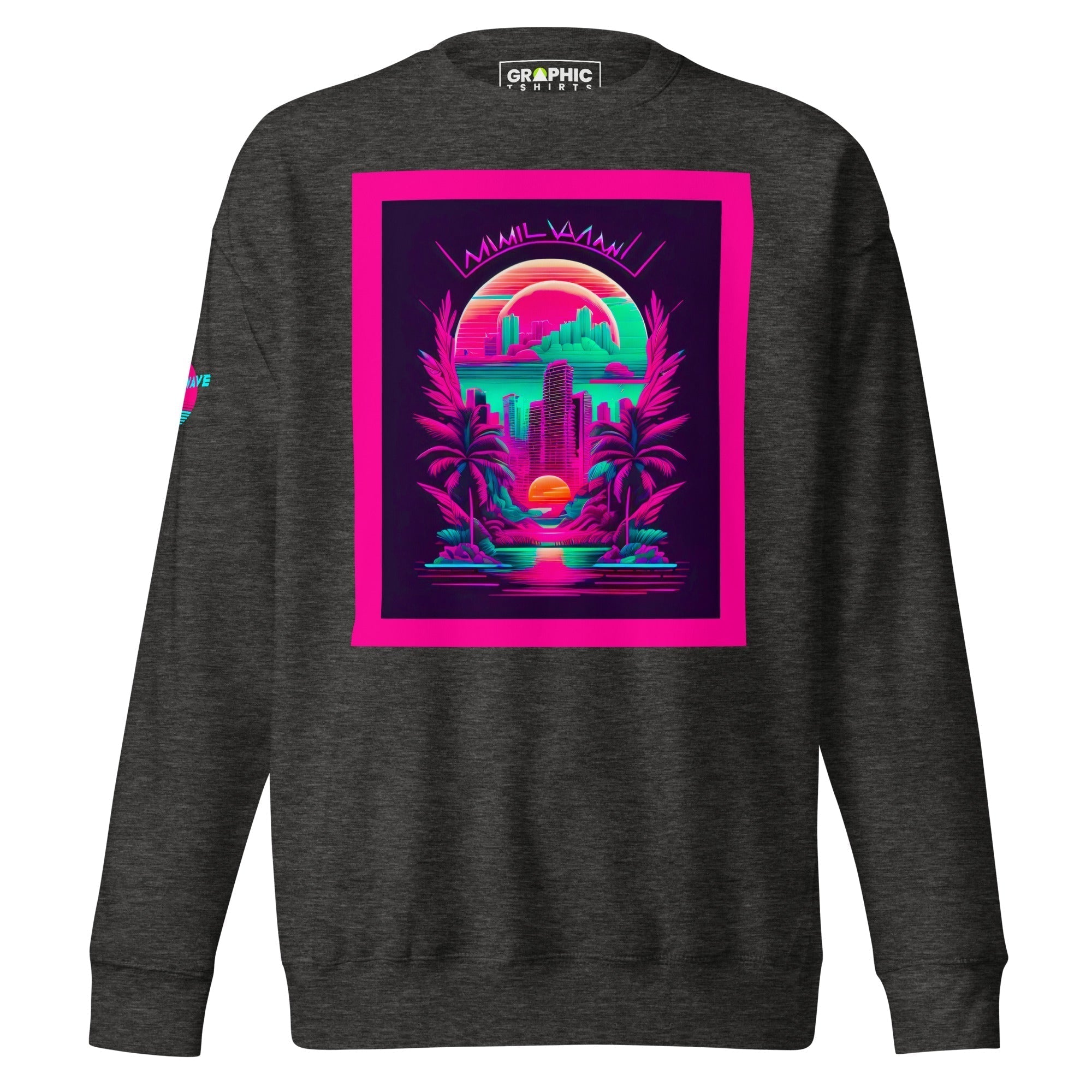 Unisex Premium Sweatshirt - Vaporwave Series v.5 - GRAPHIC T-SHIRTS