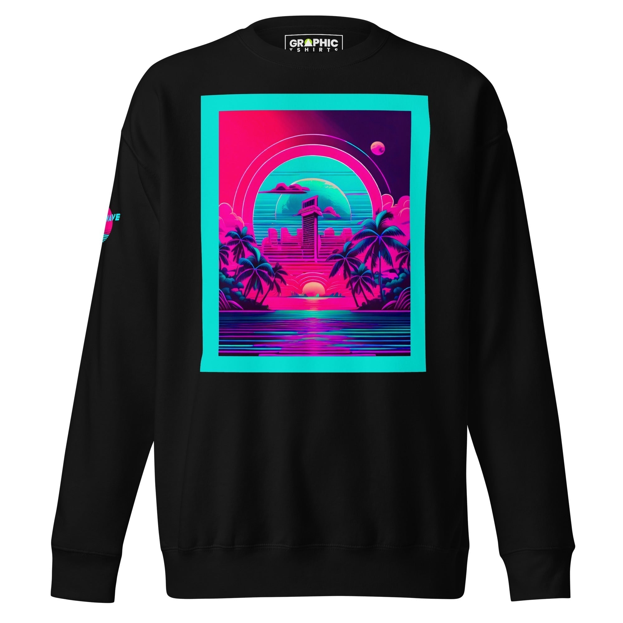 Unisex Premium Sweatshirt - Vaporwave Series v.7 - GRAPHIC T-SHIRTS