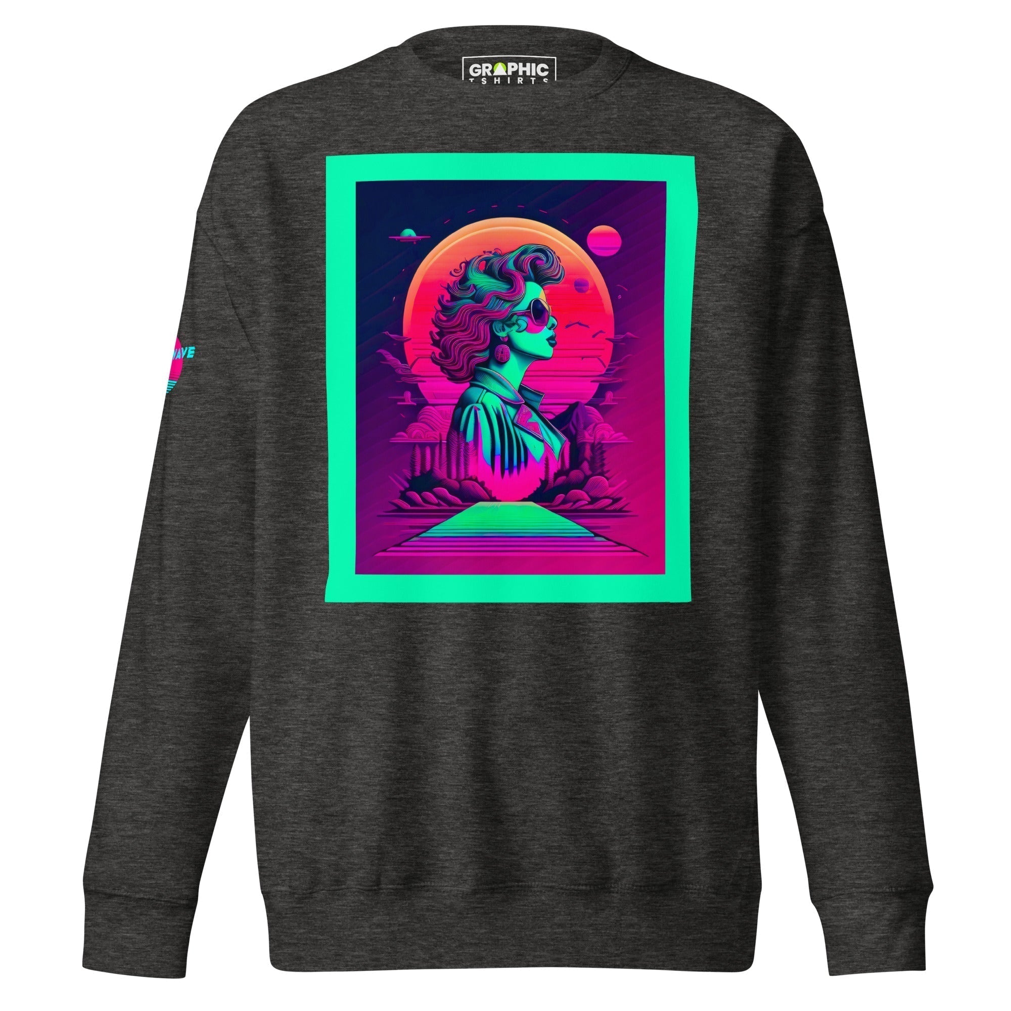 Unisex Premium Sweatshirt - Vaporwave Series v.9 - GRAPHIC T-SHIRTS