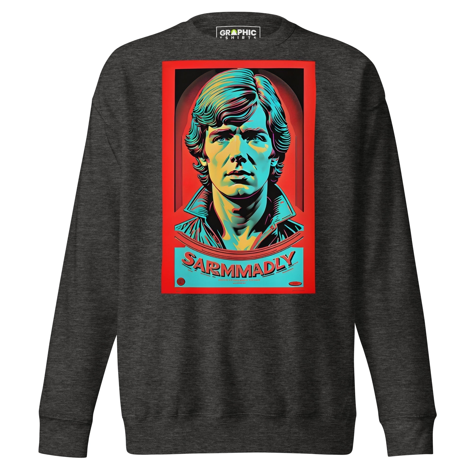 Unisex Premium Sweatshirt - Vintage American Superstar Series v.1 - GRAPHIC T-SHIRTS