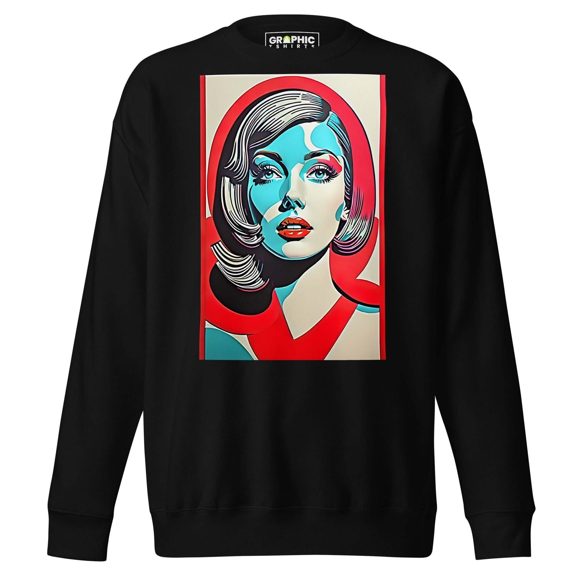 Unisex Premium Sweatshirt - Vintage American Superstar Series v.12 - GRAPHIC T-SHIRTS