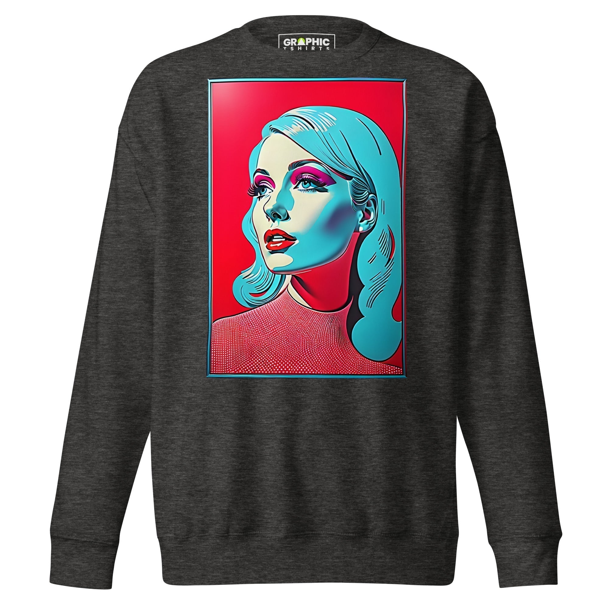Unisex Premium Sweatshirt - Vintage American Superstar Series v.18 - GRAPHIC T-SHIRTS
