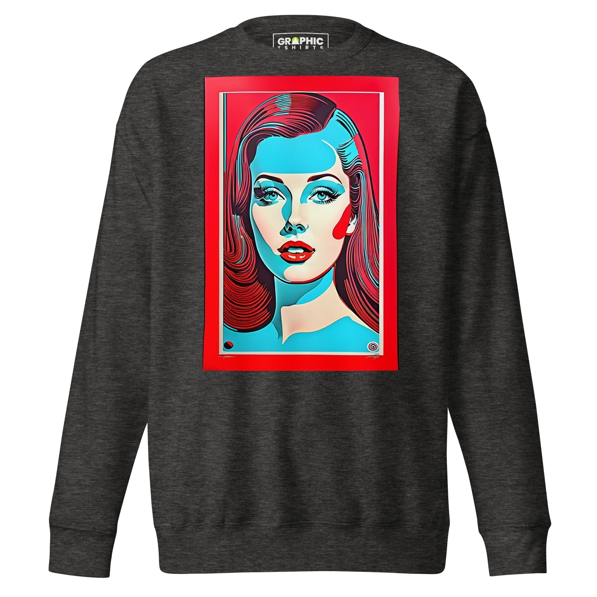 Unisex Premium Sweatshirt - Vintage American Superstar Series v.19 - GRAPHIC T-SHIRTS