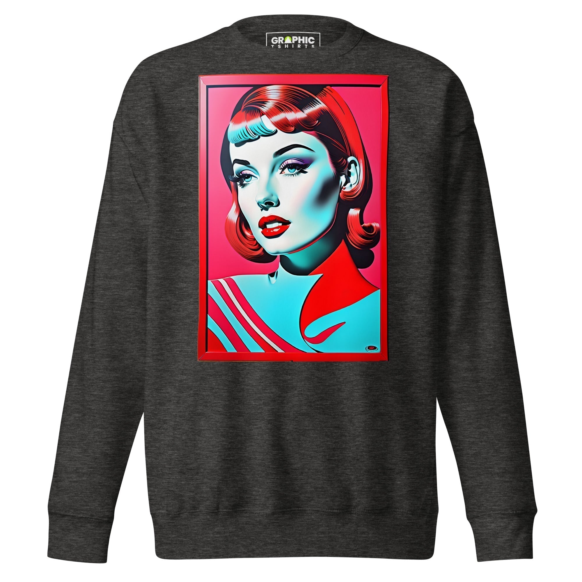 Unisex Premium Sweatshirt - Vintage American Superstar Series v.20 - GRAPHIC T-SHIRTS
