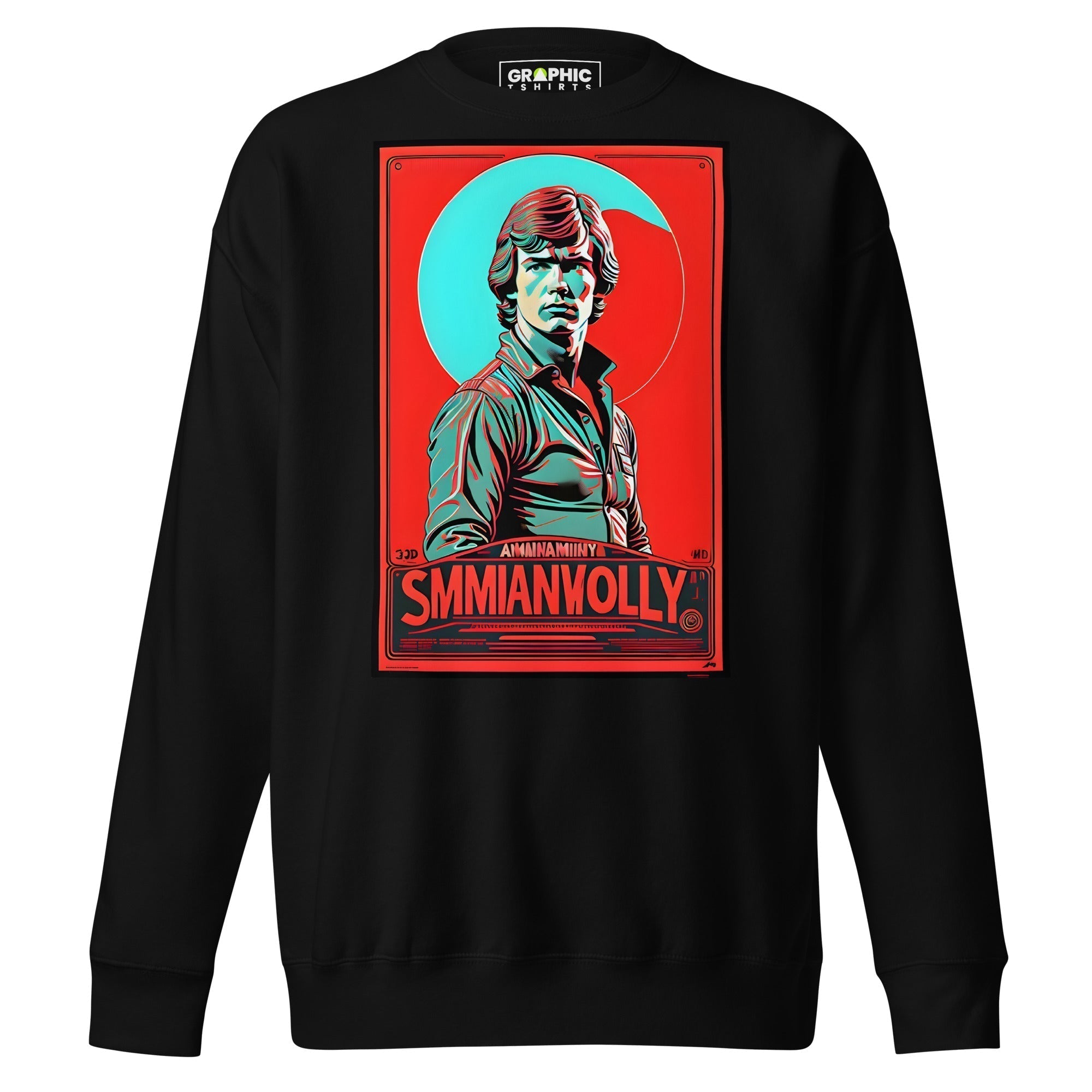 Unisex Premium Sweatshirt - Vintage American Superstar Series v.3 - GRAPHIC T-SHIRTS