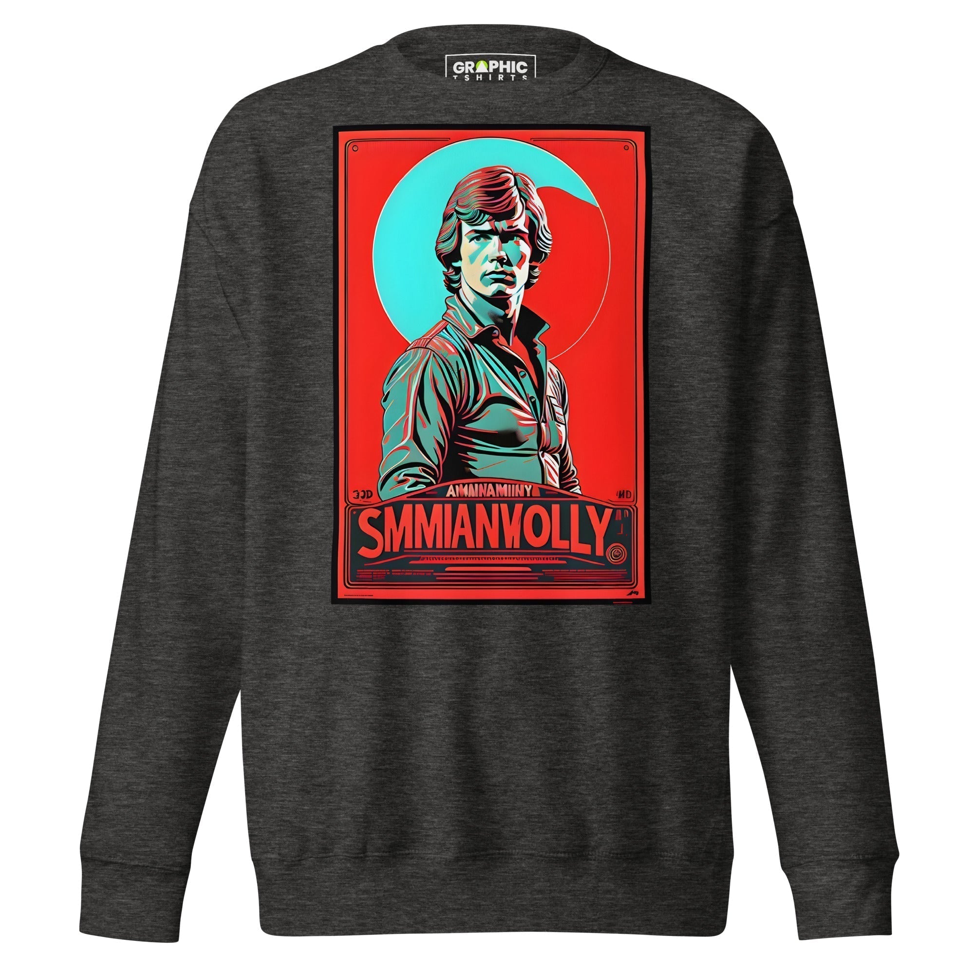 Unisex Premium Sweatshirt - Vintage American Superstar Series v.3 - GRAPHIC T-SHIRTS