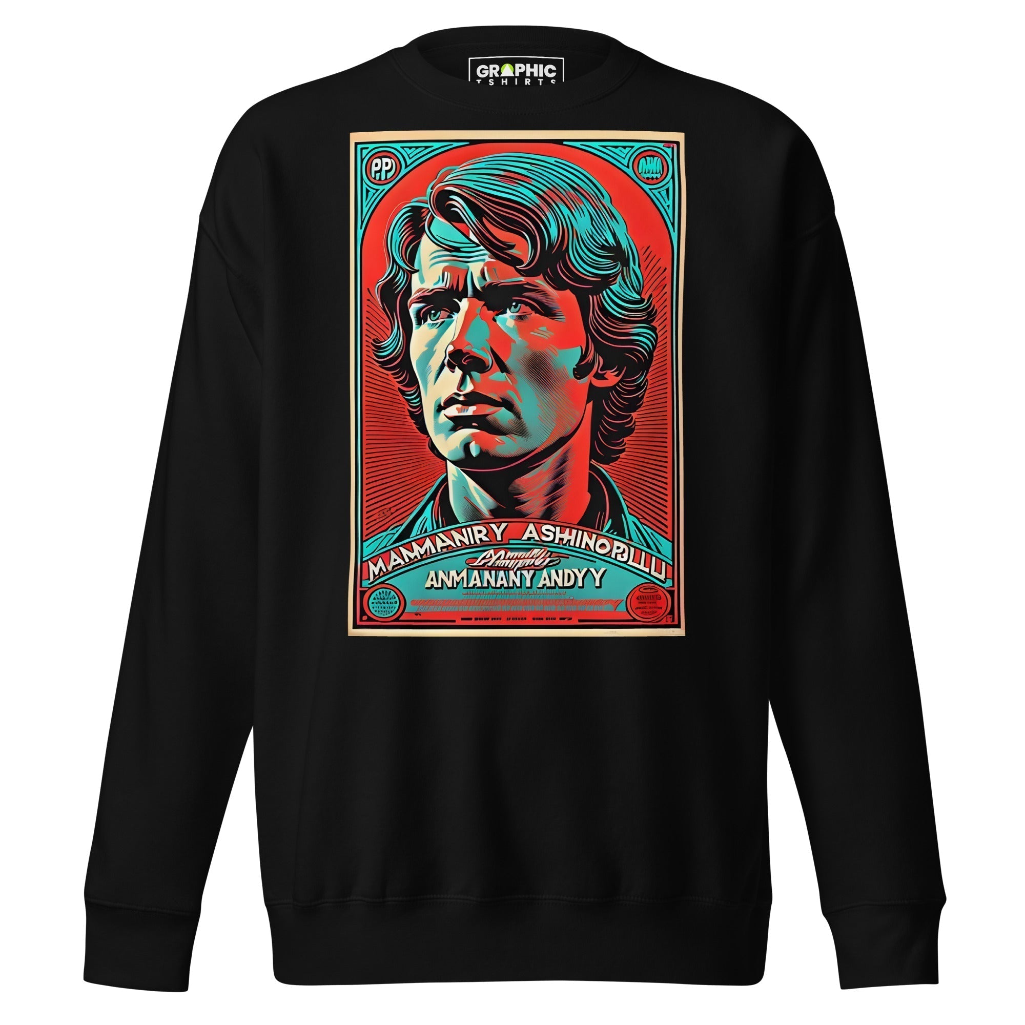 Unisex Premium Sweatshirt - Vintage American Superstar Series v.9 - GRAPHIC T-SHIRTS