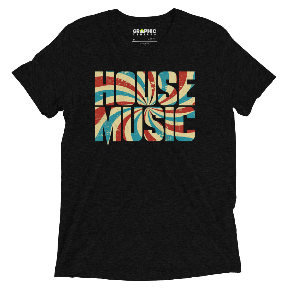 Unisex Short Sleeve T-Shirt - House Music - GRAPHIC T-SHIRTS