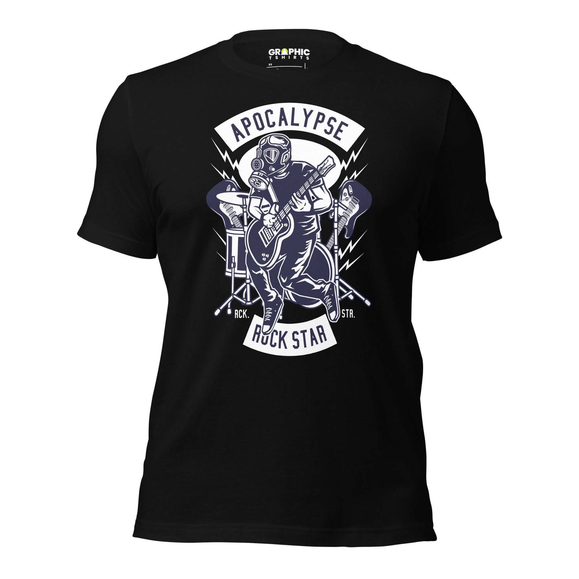 Unisex Staple T-Shirt - Apocalypse Rock Star - GRAPHIC T-SHIRTS