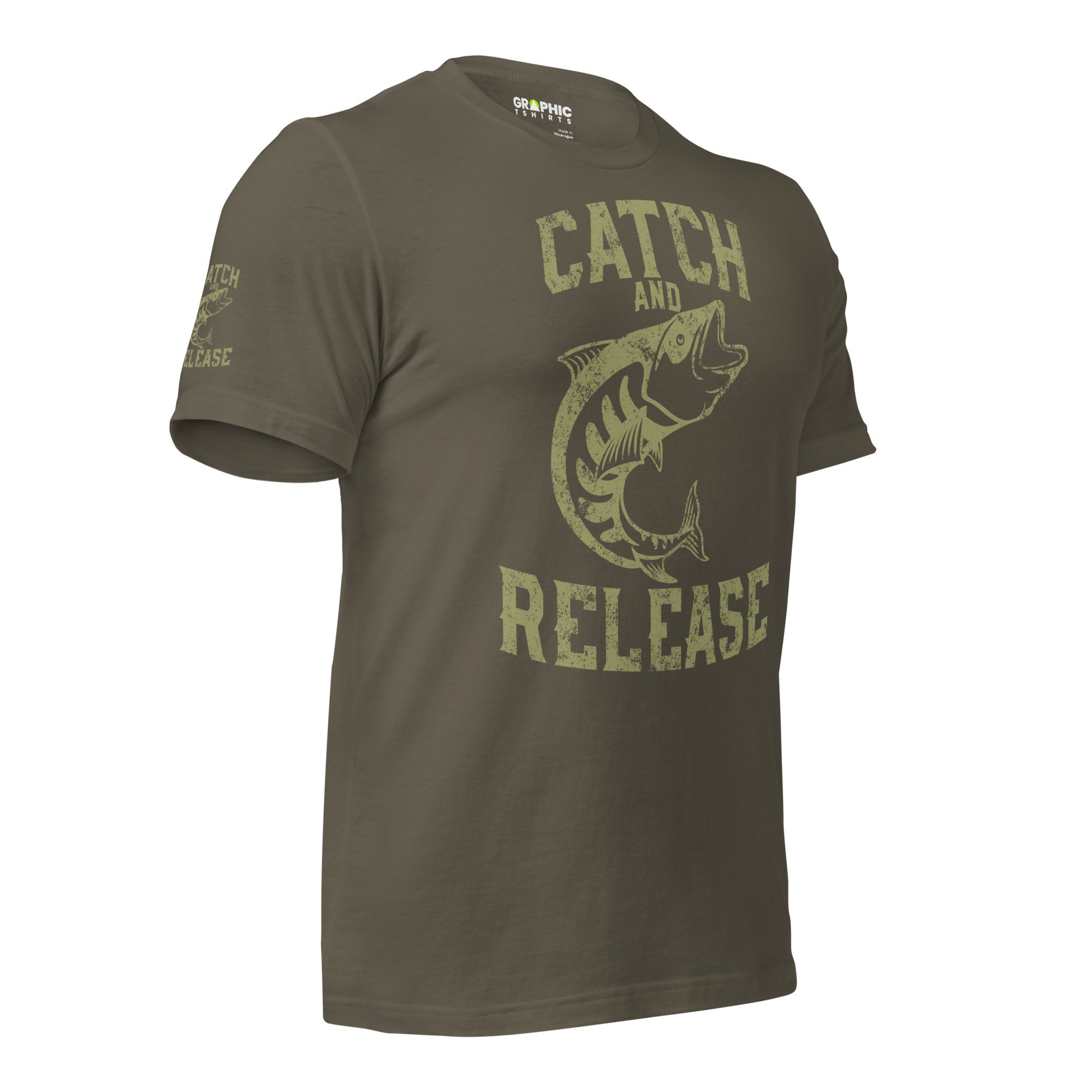 Unisex Staple T-Shirt - Catch And Release - GRAPHIC T-SHIRTS
