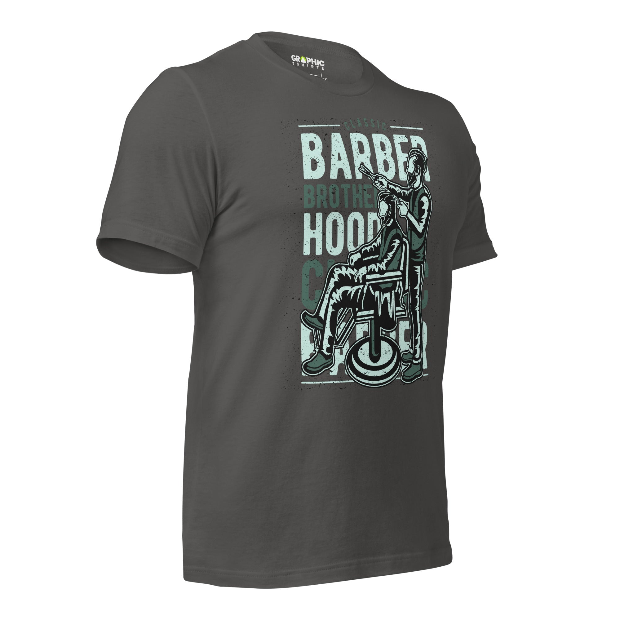 Unisex Staple T-Shirt - Classic Barber Brotherhood - GRAPHIC T-SHIRTS