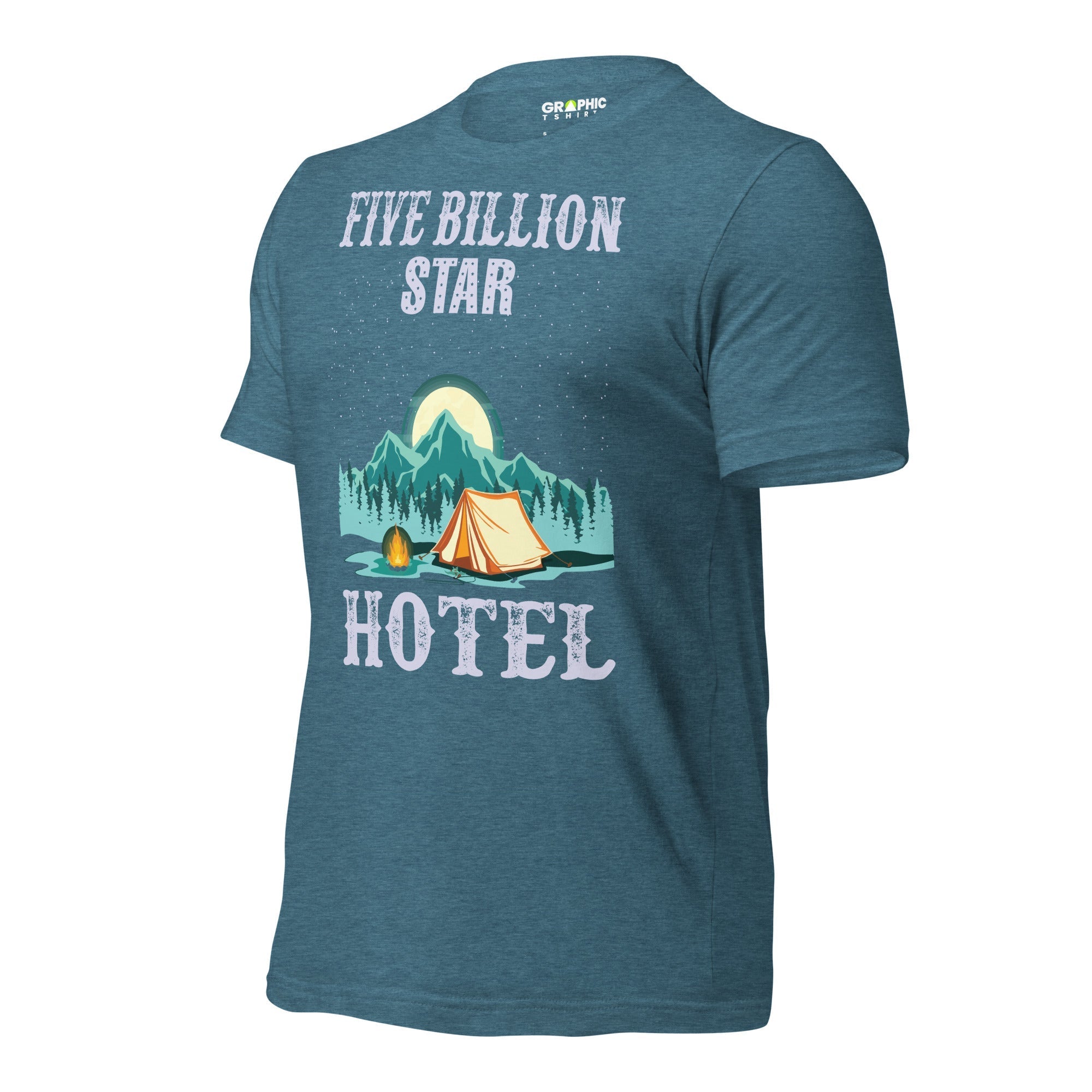Unisex Staple T-Shirt - Five Billion Star Hotel - GRAPHIC T-SHIRTS
