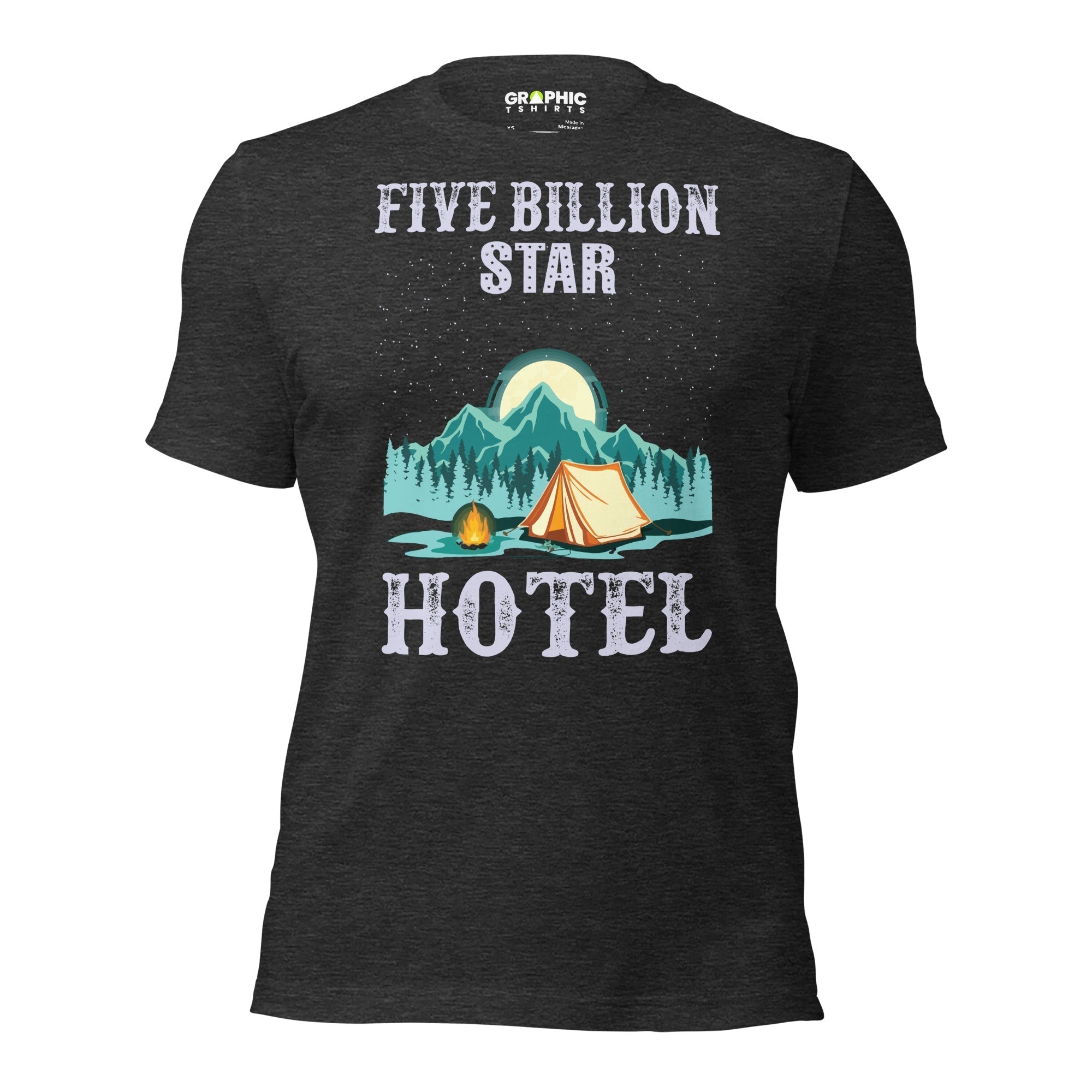 Unisex Staple T-Shirt - Five Billion Star Hotel - GRAPHIC T-SHIRTS