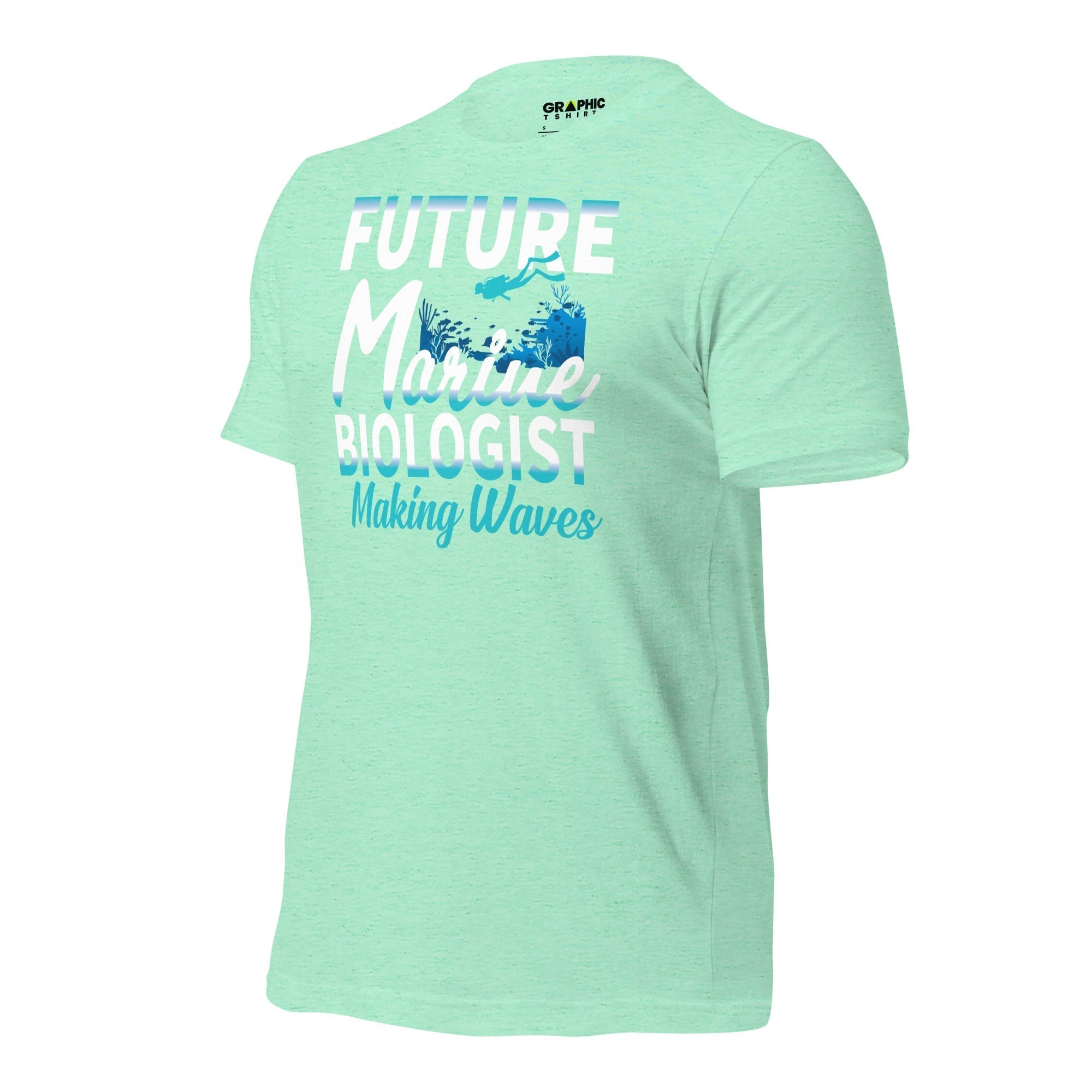 Unisex Staple T-Shirt - Future Marine Biologist Making Waves - GRAPHIC T-SHIRTS