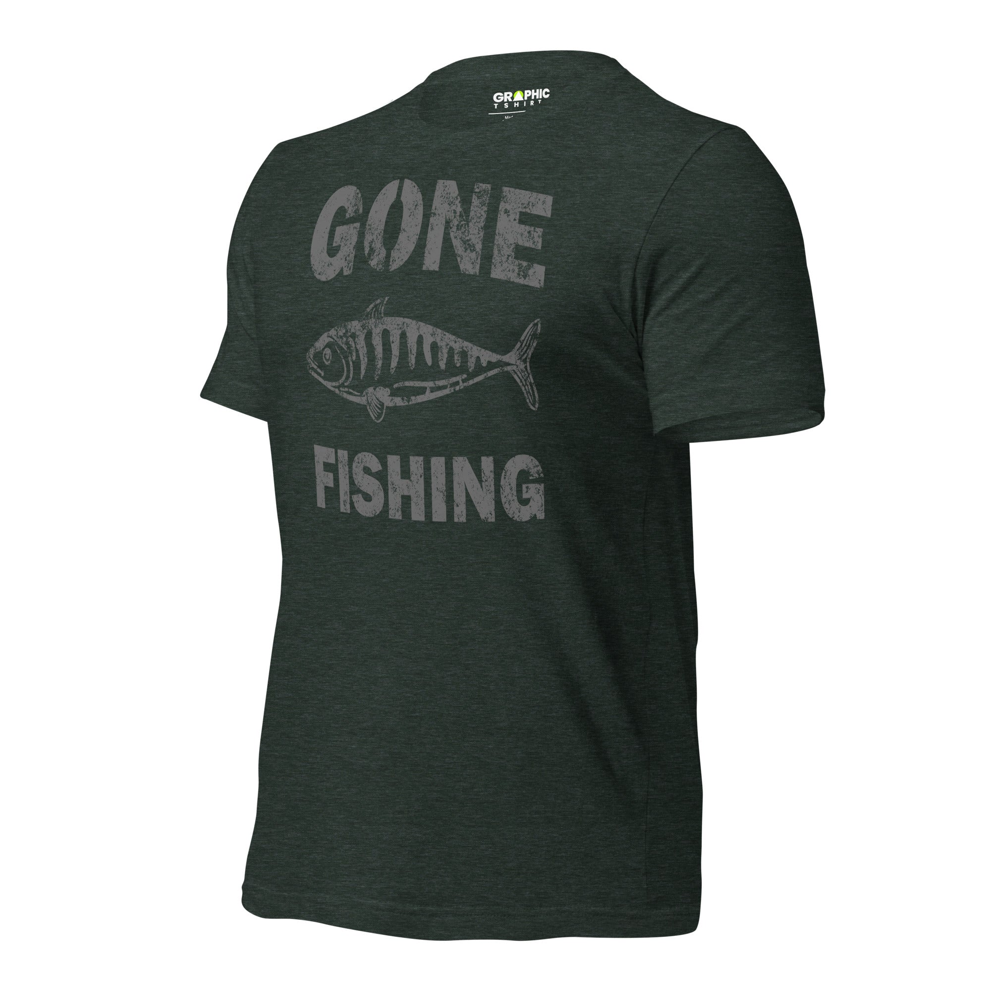 Unisex Staple T-Shirt - Gone Fishing - GRAPHIC T-SHIRTS