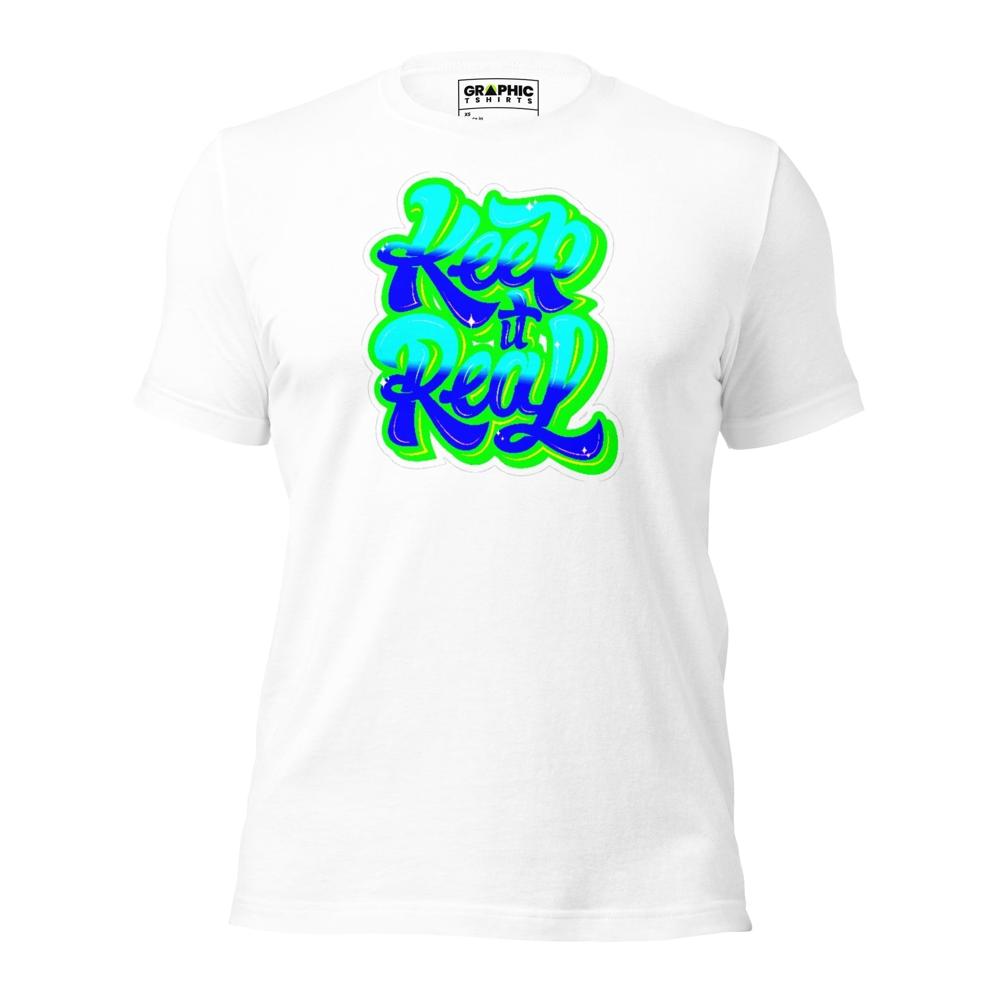 Unisex Staple T-Shirt - Keep It Real Graffiti - GRAPHIC T-SHIRTS