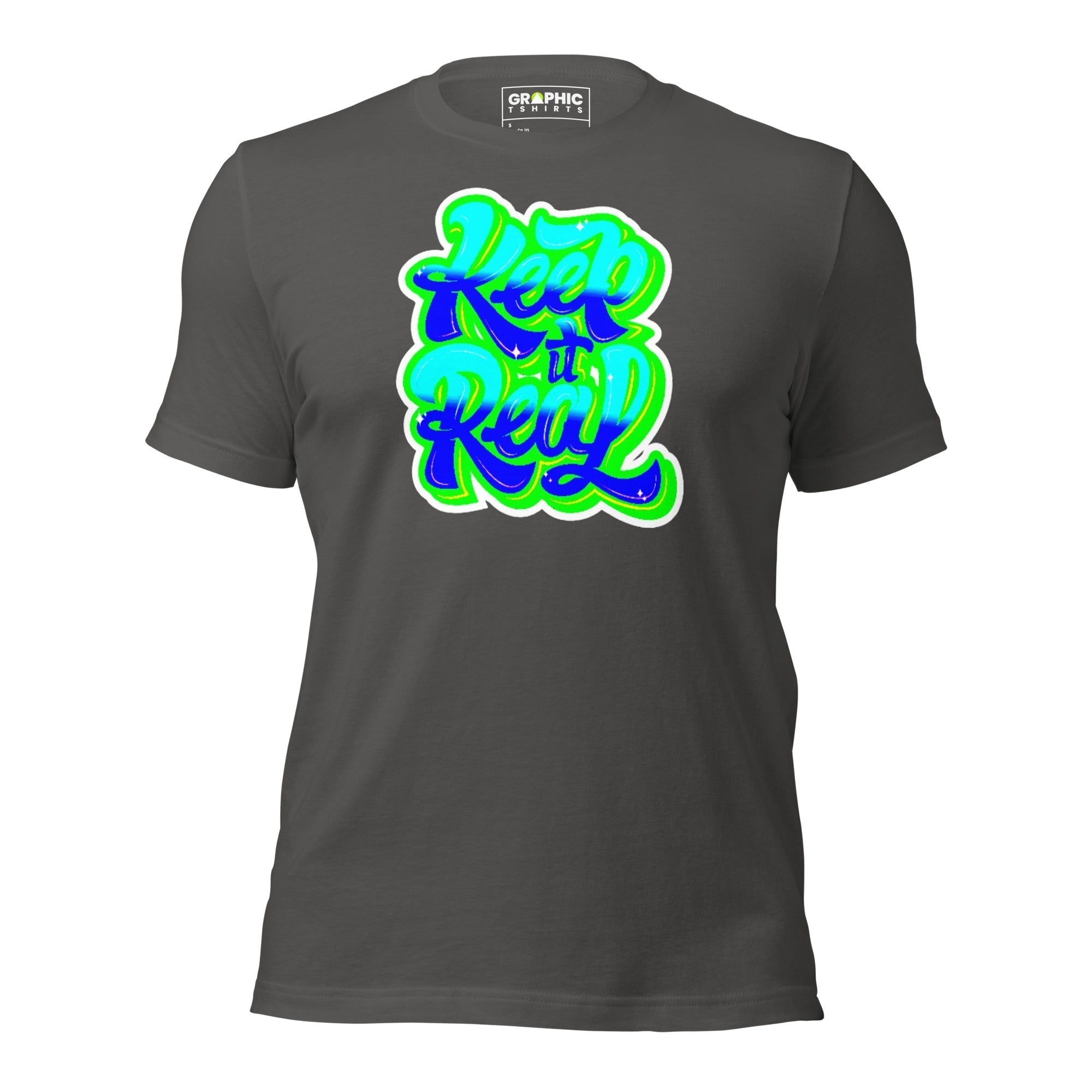 Unisex Staple T-Shirt - Keep It Real Graffiti - GRAPHIC T-SHIRTS