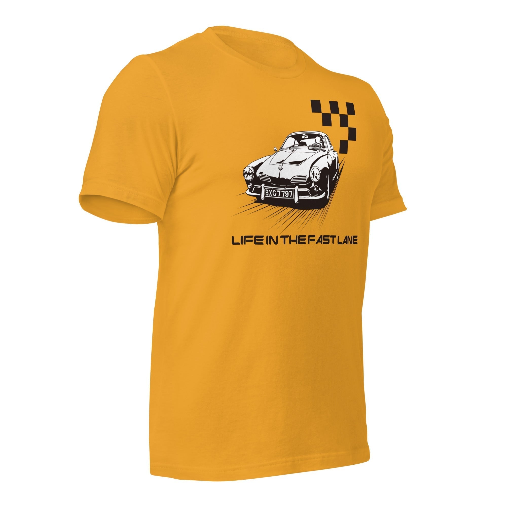 Unisex Staple T-Shirt - Life In The Fast Lane Car Racing - GRAPHIC T-SHIRTS