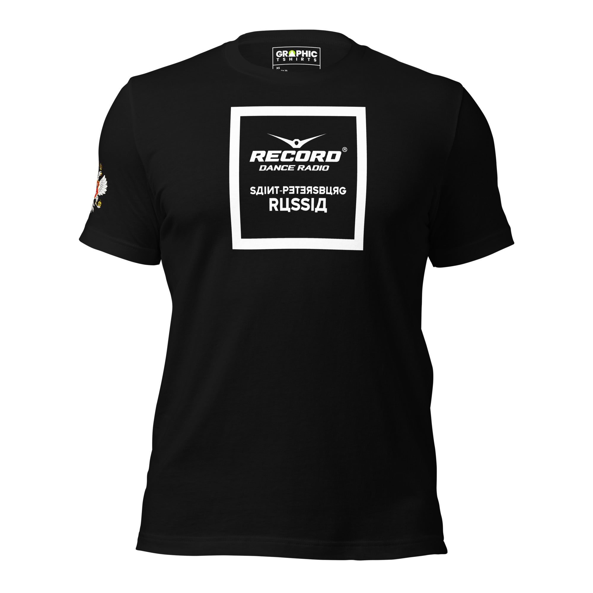 Unisex Staple T-Shirt - Record Dance Radio Saint-Petersburg Russia - GRAPHIC T-SHIRTS