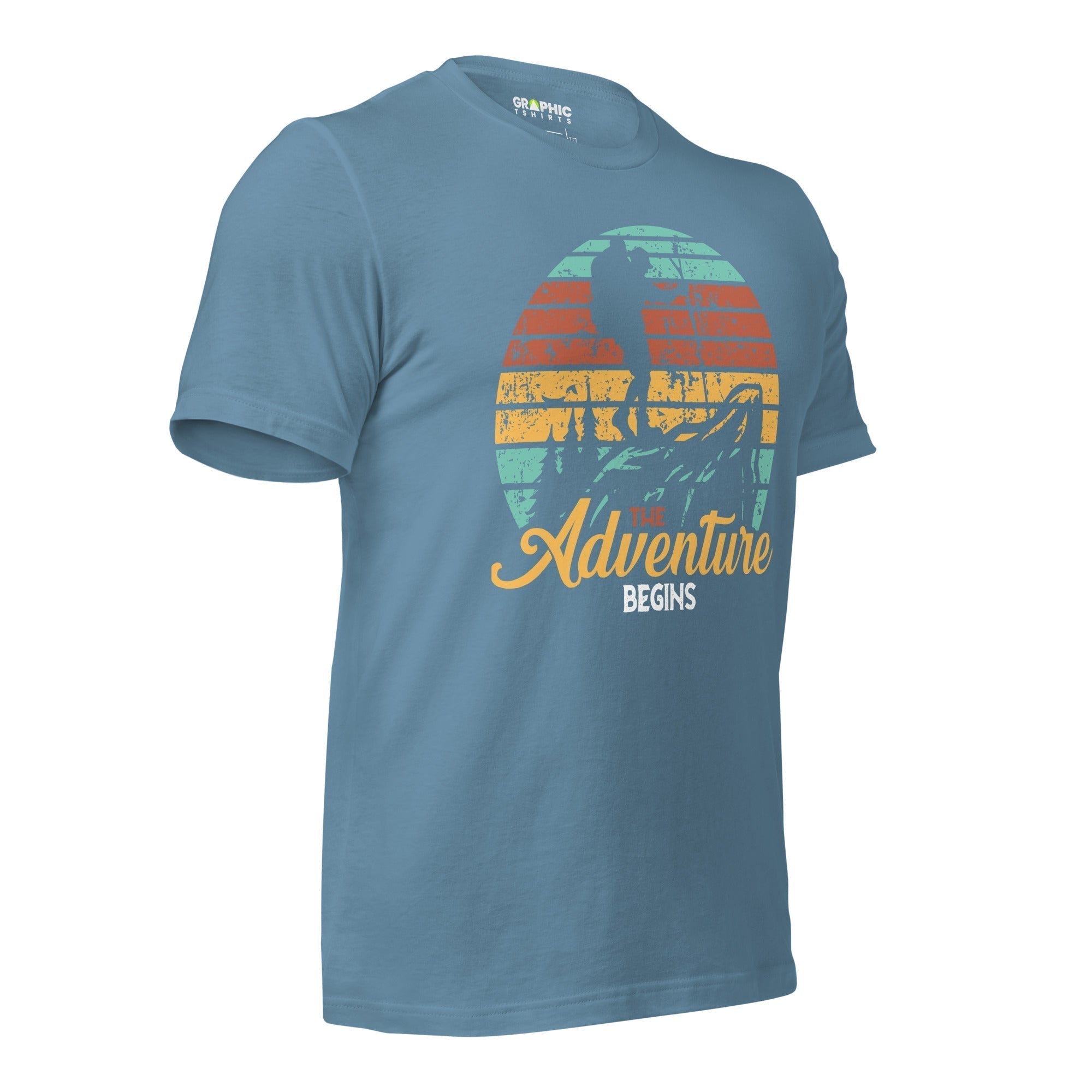 Unisex Staple T-Shirt - The Adventure Begins - GRAPHIC T-SHIRTS