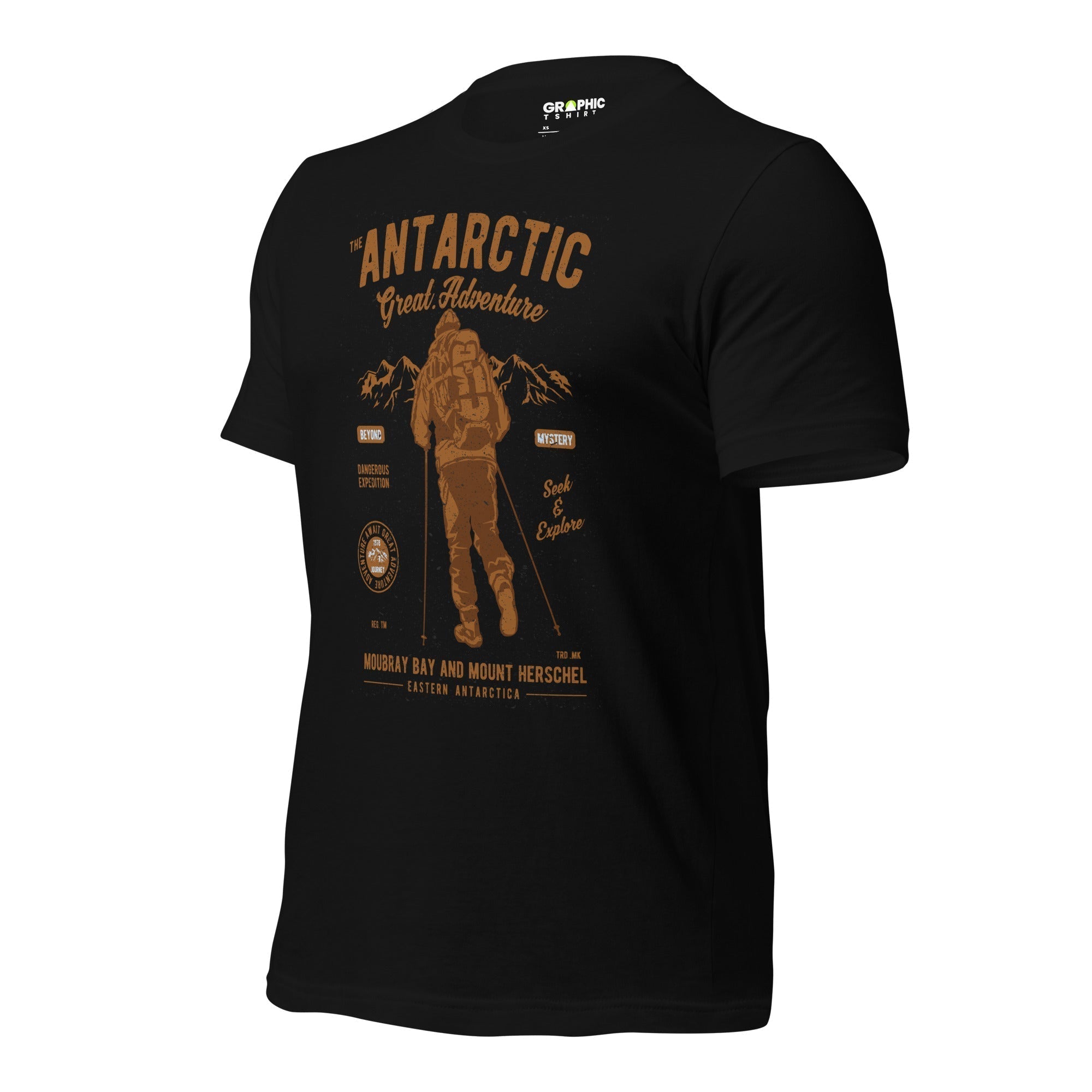 Unisex Staple T-Shirt - The Antarctic Great Adventure Beyond Mystery Moubray Bay And Mount Herschel Eastern Antarctica - GRAPHIC T-SHIRTS