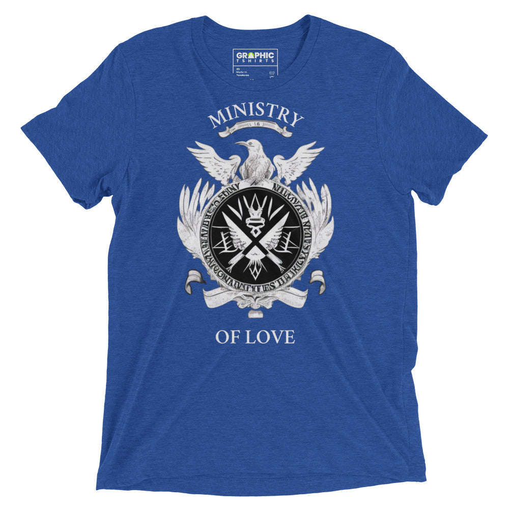 Unisex Tri-Blend T-Shirt - Ministry of Love - GRAPHIC T-SHIRTS