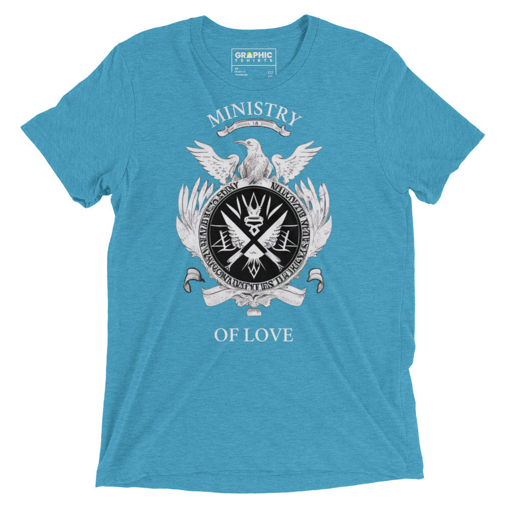 Unisex Tri-Blend T-Shirt - Ministry of Love - GRAPHIC T-SHIRTS