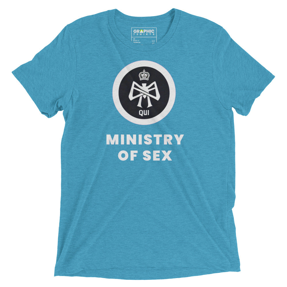 Unisex Tri-Blend T-Shirt - Ministry of S*x - GRAPHIC T-SHIRTS
