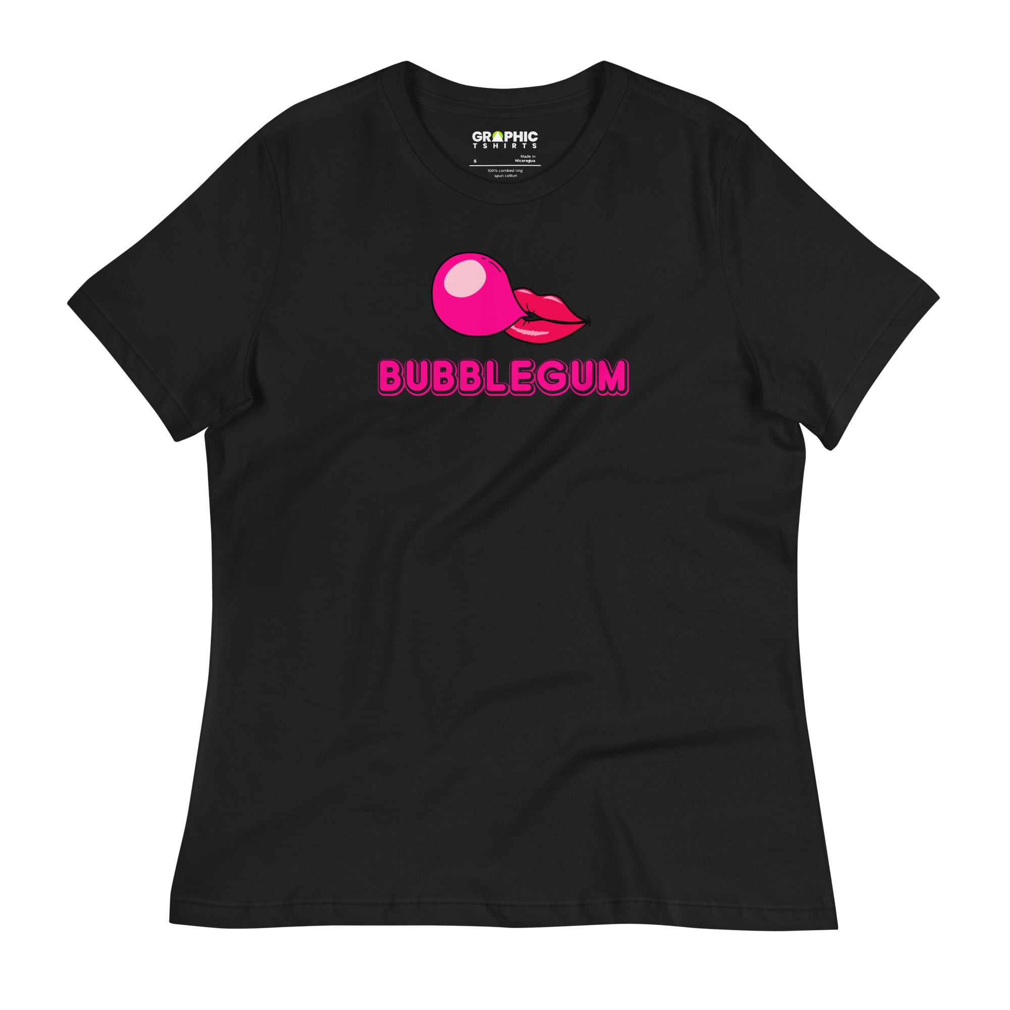 Women's Relaxed T-Shirt - Bubblegum - GRAPHIC T-SHIRTS