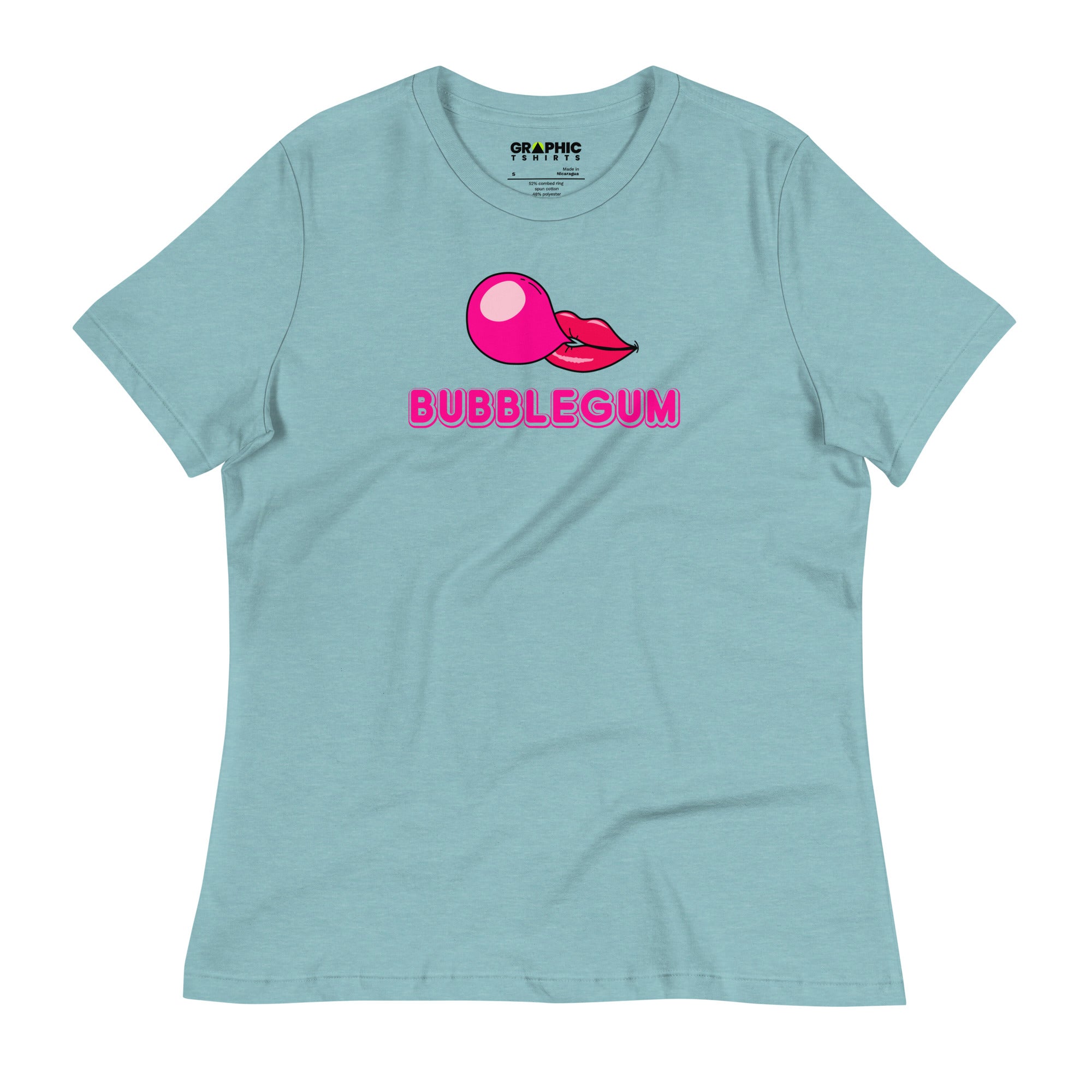 Women's Relaxed T-Shirt - Bubblegum - GRAPHIC T-SHIRTS