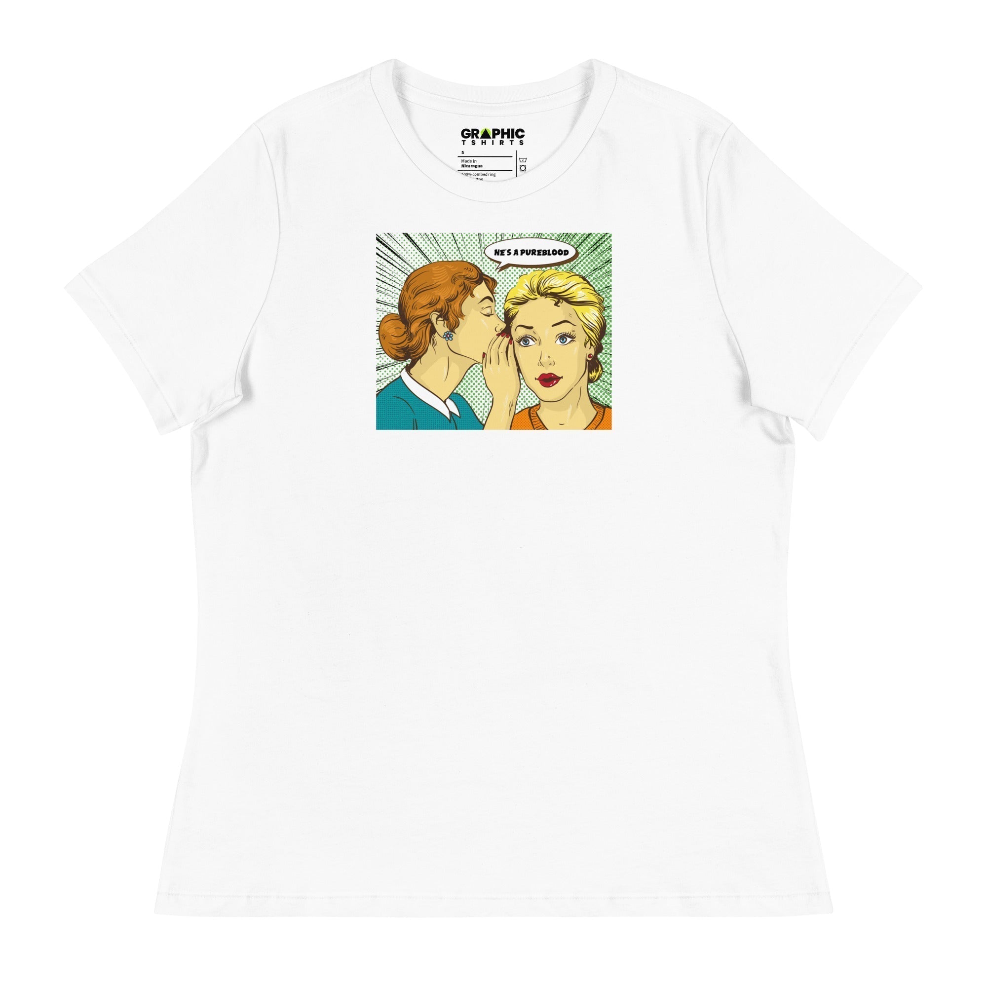 Women's Relaxed T-Shirt - He's A Pureblood Pop Art - GRAPHIC T-SHIRTS