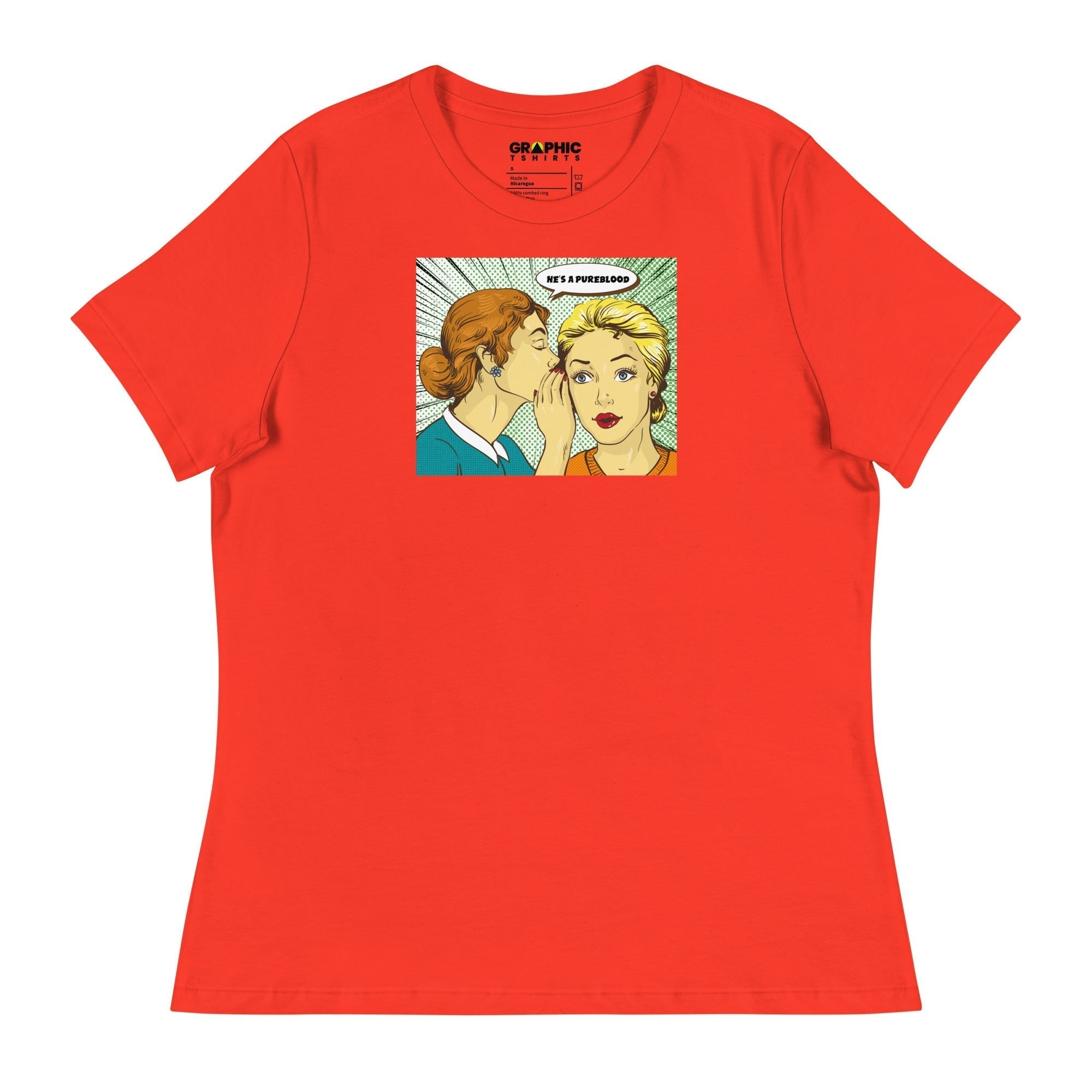 Women's Relaxed T-Shirt - He's A Pureblood Pop Art - GRAPHIC T-SHIRTS