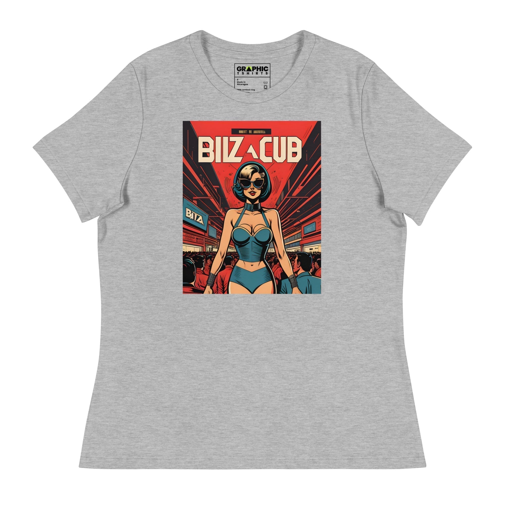 Women's Relaxed T-Shirt - Ibiza Night Club Heroes Comic Series v.10 - GRAPHIC T-SHIRTS