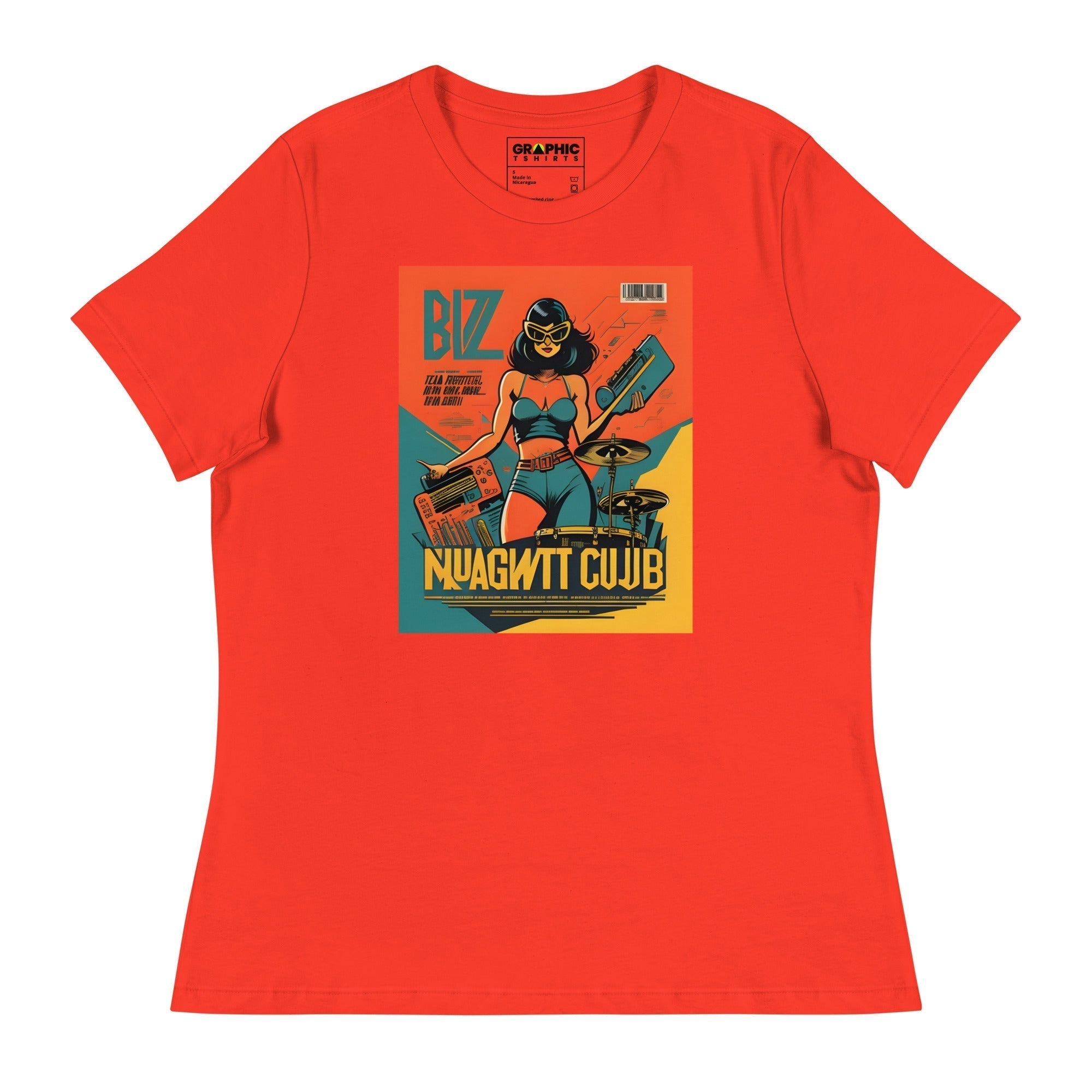 Women's Relaxed T-Shirt - Ibiza Night Club Heroes Comic Series v.12 - GRAPHIC T-SHIRTS