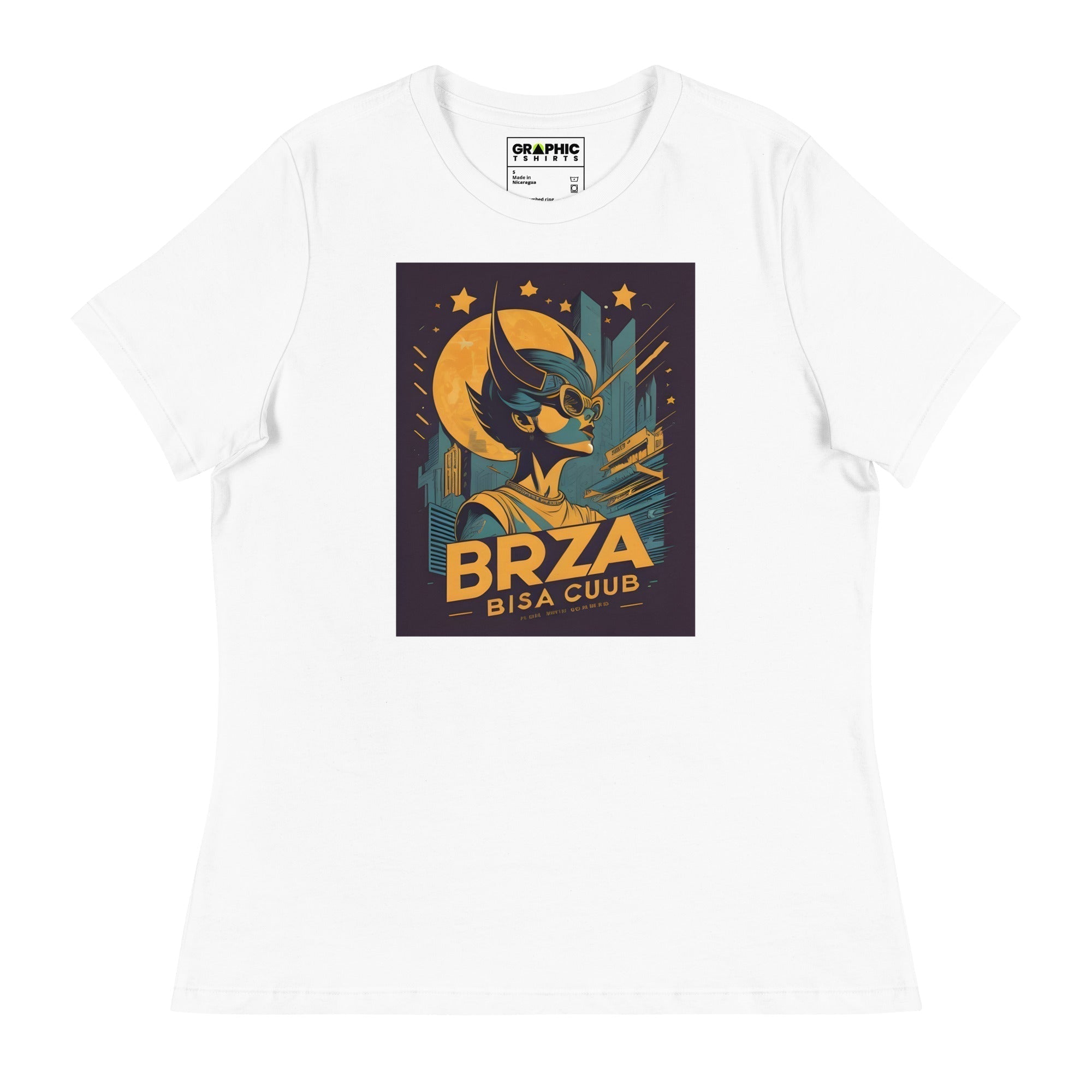 Women's Relaxed T-Shirt - Ibiza Night Club Heroes Comic Series v.16 - GRAPHIC T-SHIRTS