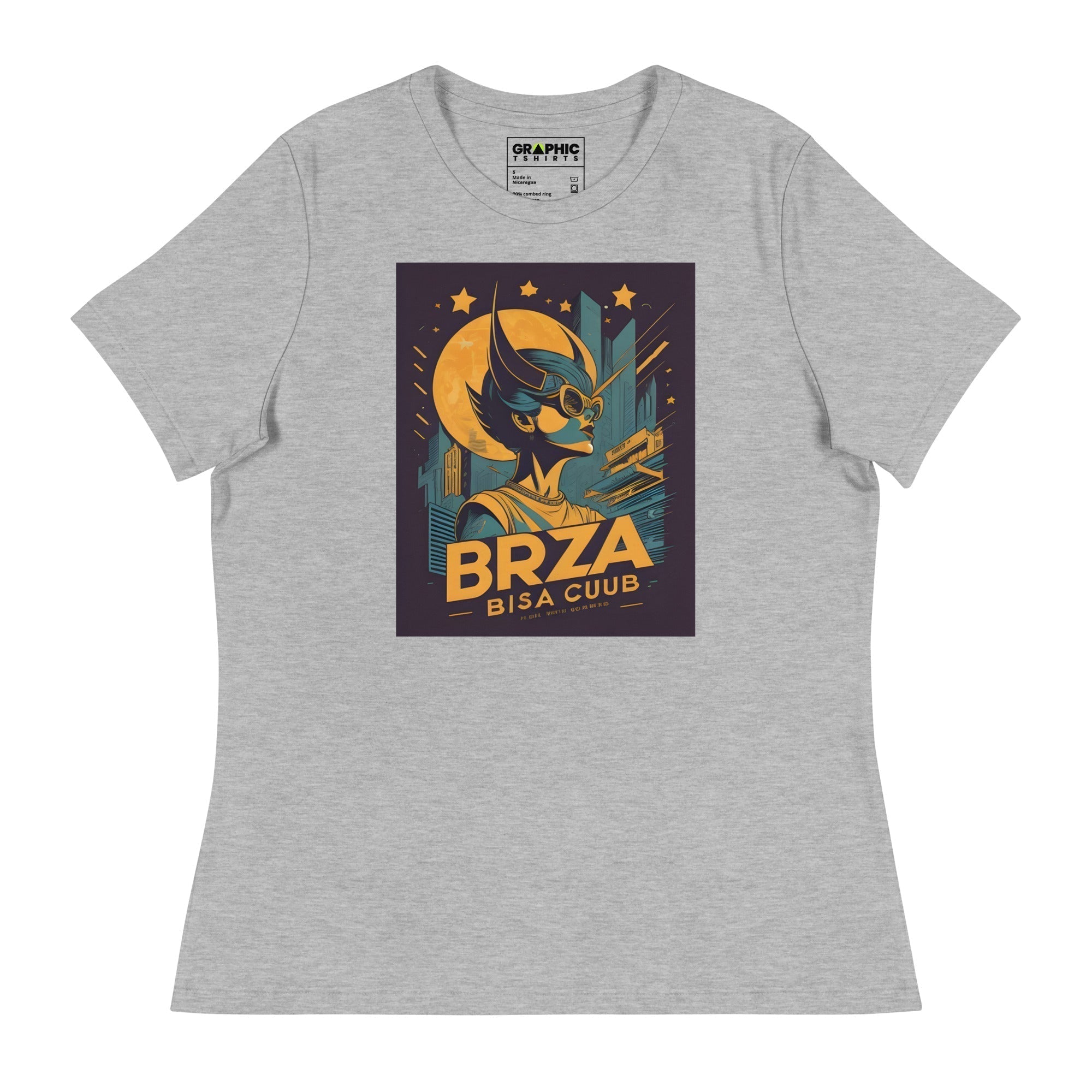 Women's Relaxed T-Shirt - Ibiza Night Club Heroes Comic Series v.16 - GRAPHIC T-SHIRTS